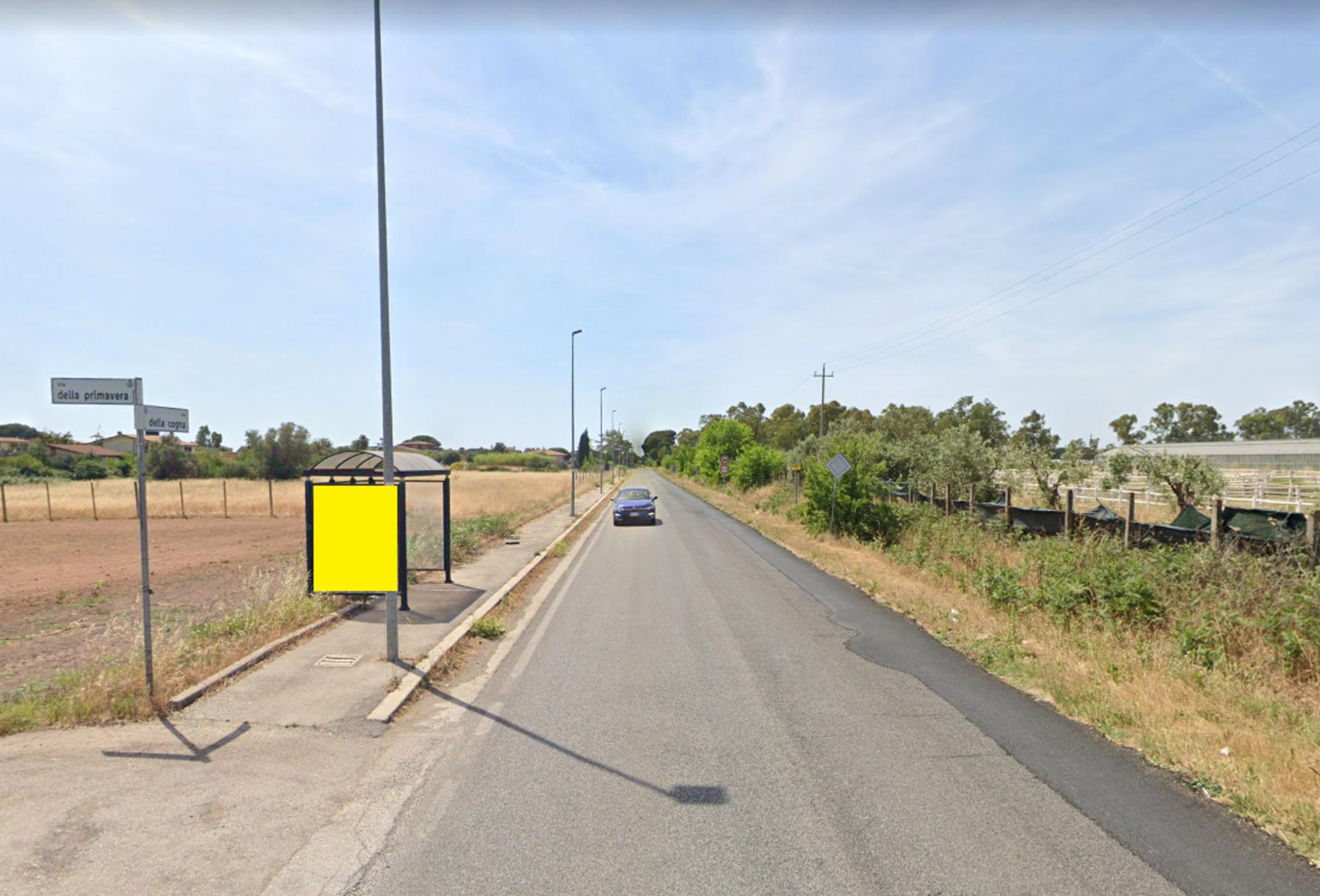 Impianto PENSILINA a Aprilia, in zona Piazza Benedetto Lanza