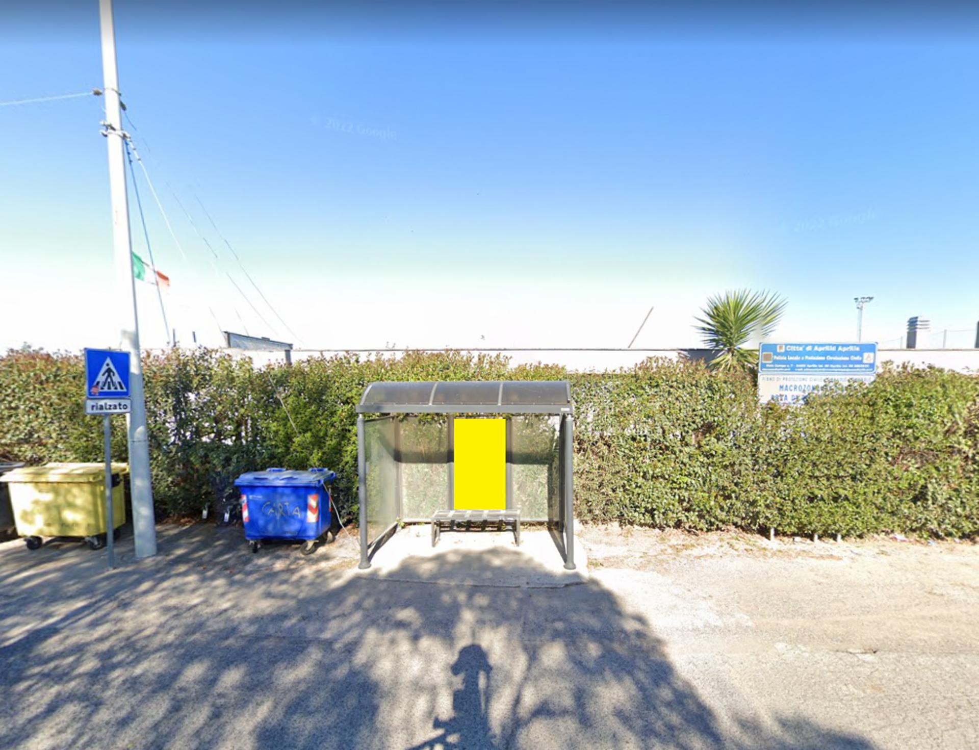 Impianto PENSILINA a Aprilia, in zona Biblioteca 