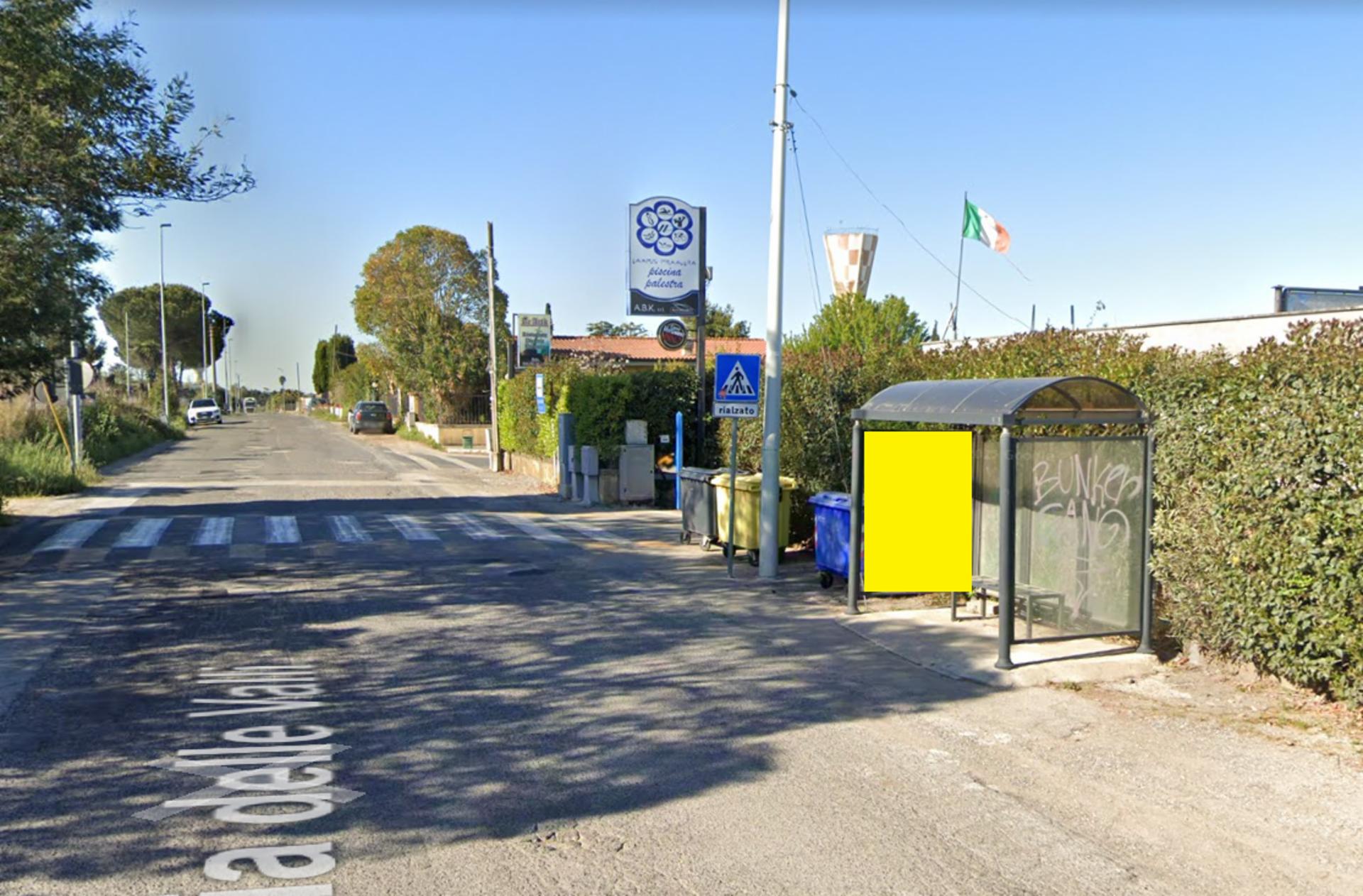 Impianto PENSILINA a Aprilia, in zona Biblioteca 