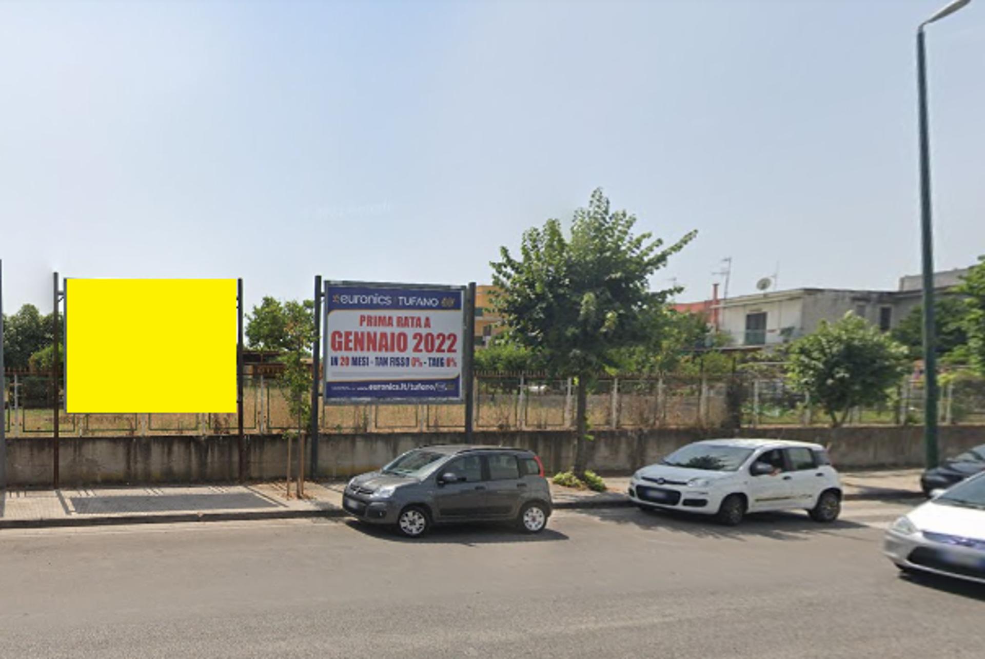 Impianto POSTER a Cercola, in zona Due Esse Supermercato