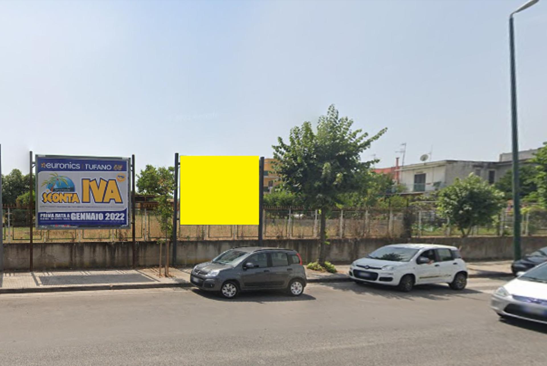 Impianto POSTER a Cercola, in zona Due Esse Supermercato