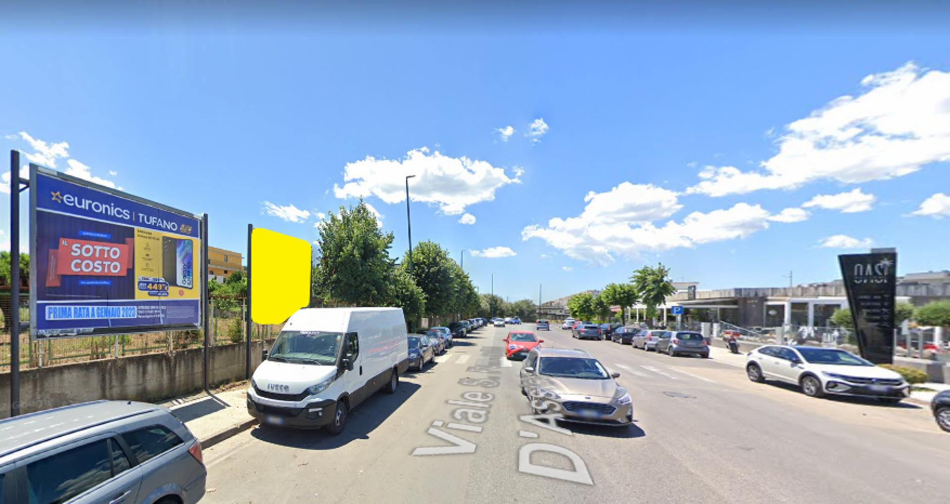 Impianto POSTER a Cercola, in zona Due Esse Supermercato