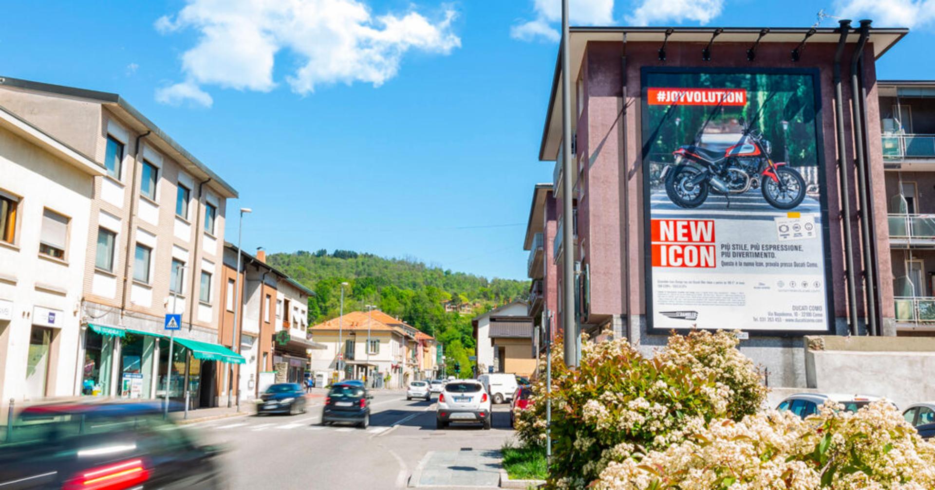 Impianto MEDI FORMATI a Como, in zona Oratorio San Giovanni Bosco