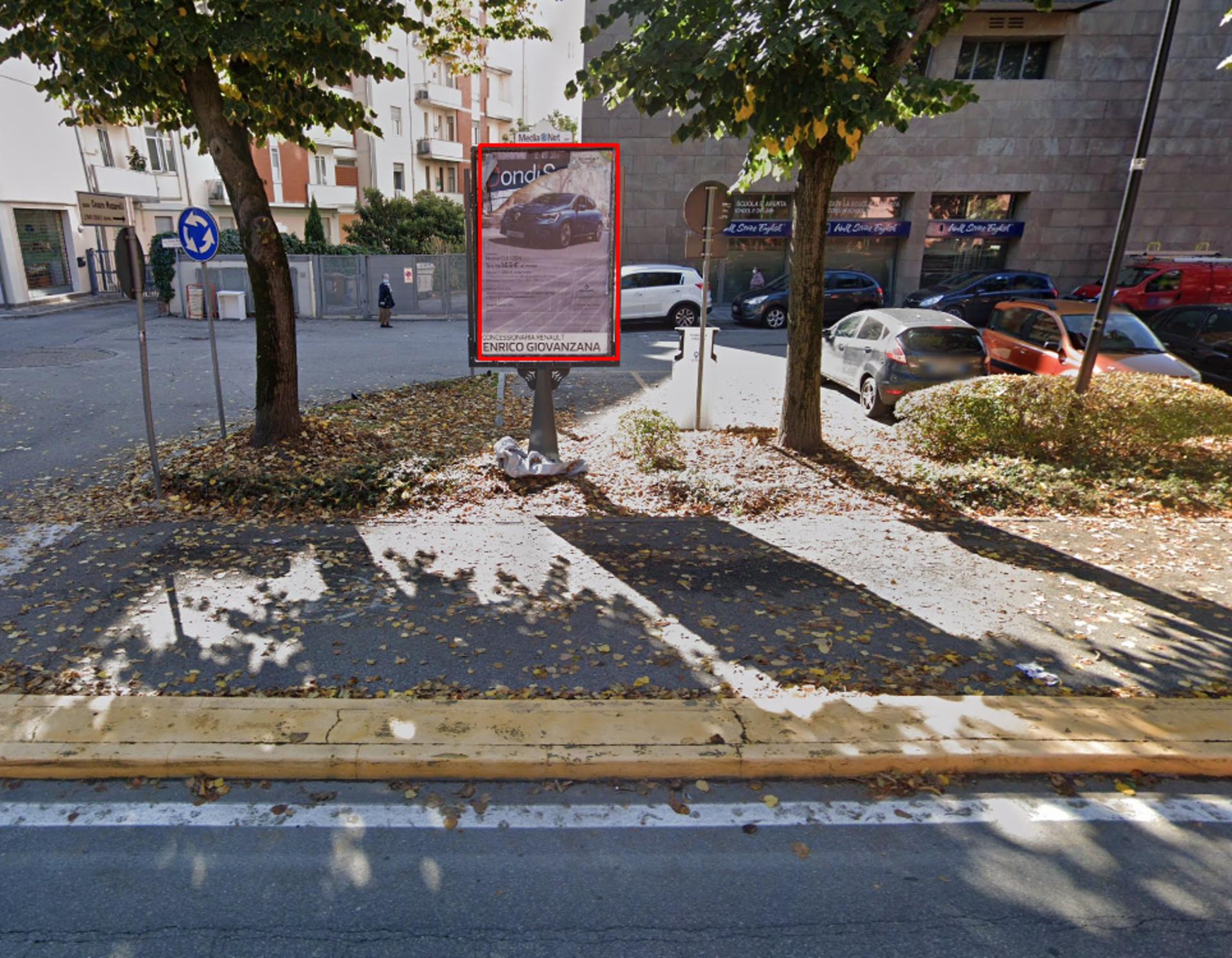 Impianto STENDARDO a Mantova, in zona Chiesa di Santa Maria del Gradaro