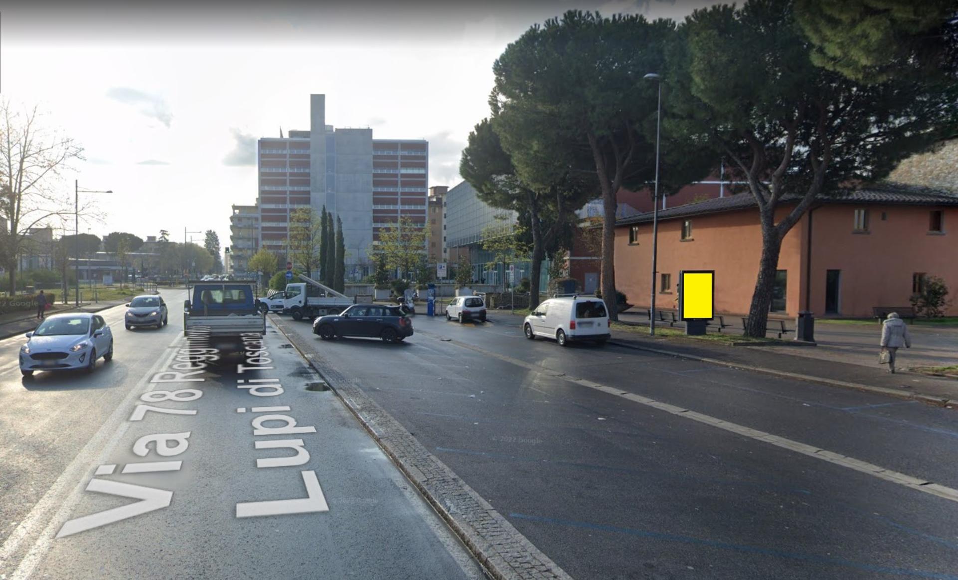 Impianto TOTEM a Firenze, in zona Centrolibro