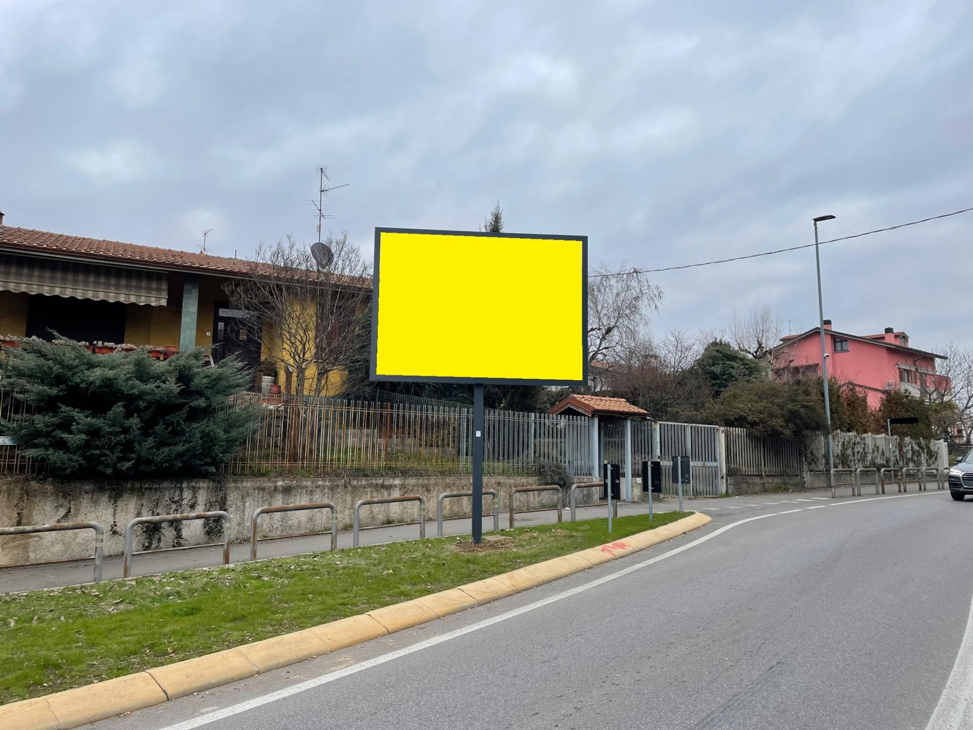 Impianto POSTER a Vimercate, in zona IIS Einstein