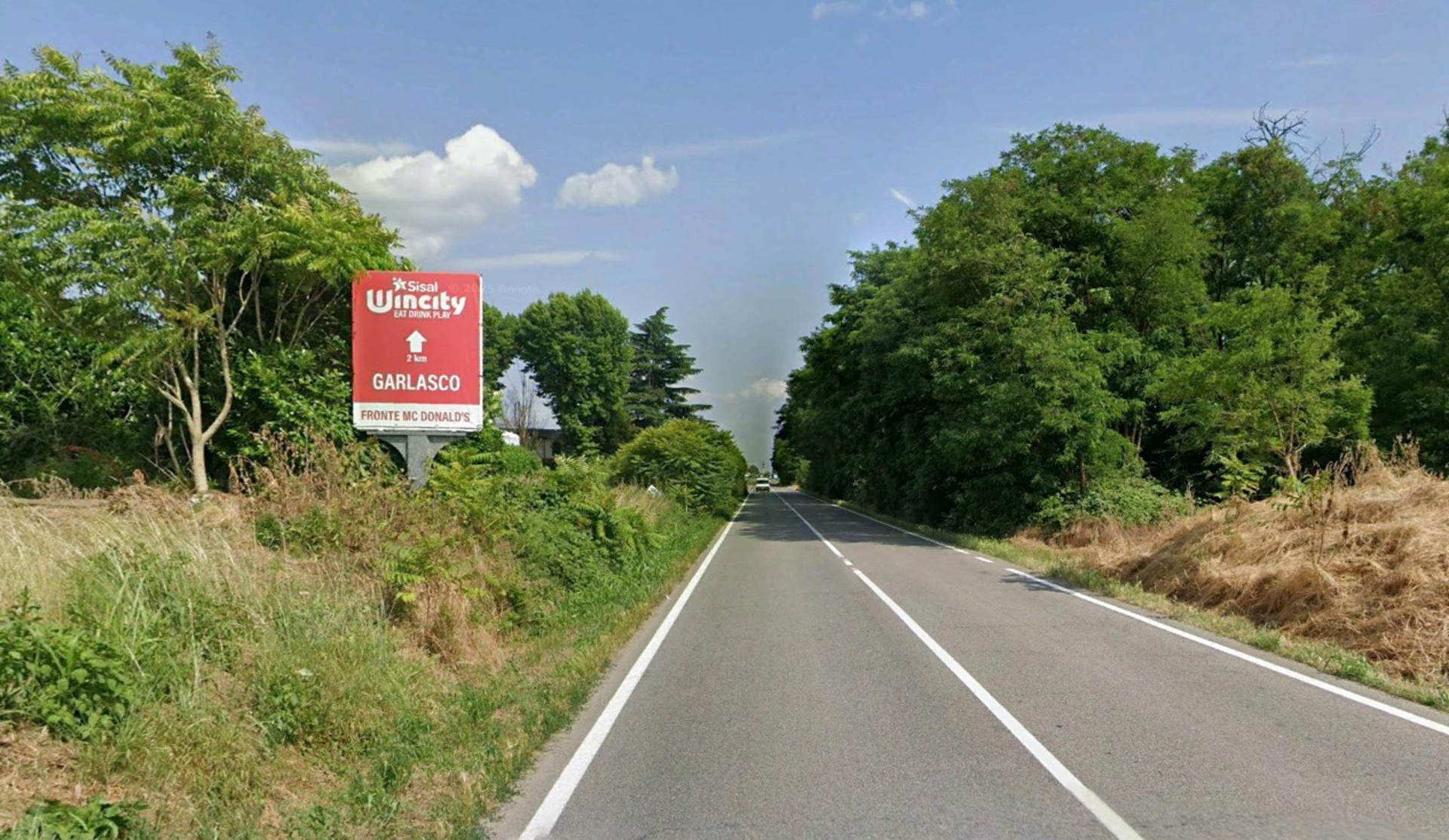 Impianto a SS. 596 KM 19+910 DX  Garlasco