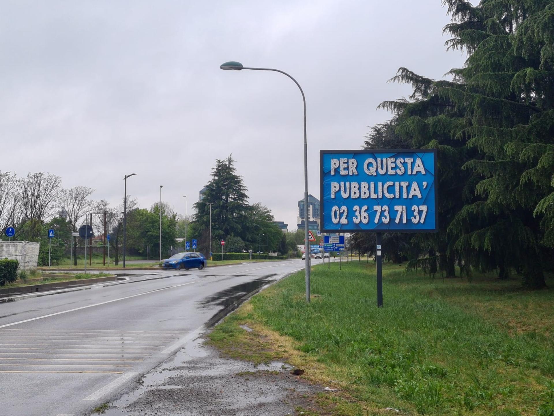 Impianto POSTER a Vimercate, in zona Seconda Strada