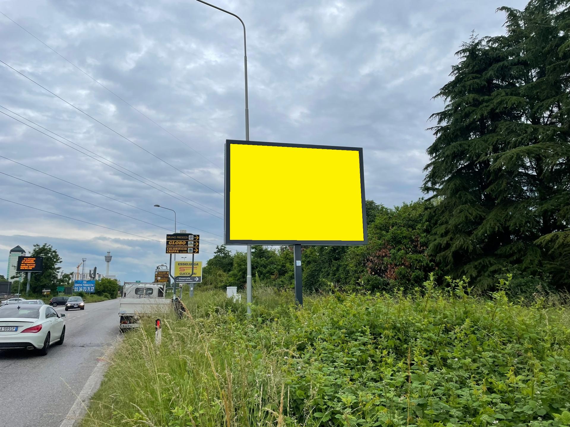 Impianto POSTER a Vimercate, in zona Battery Store