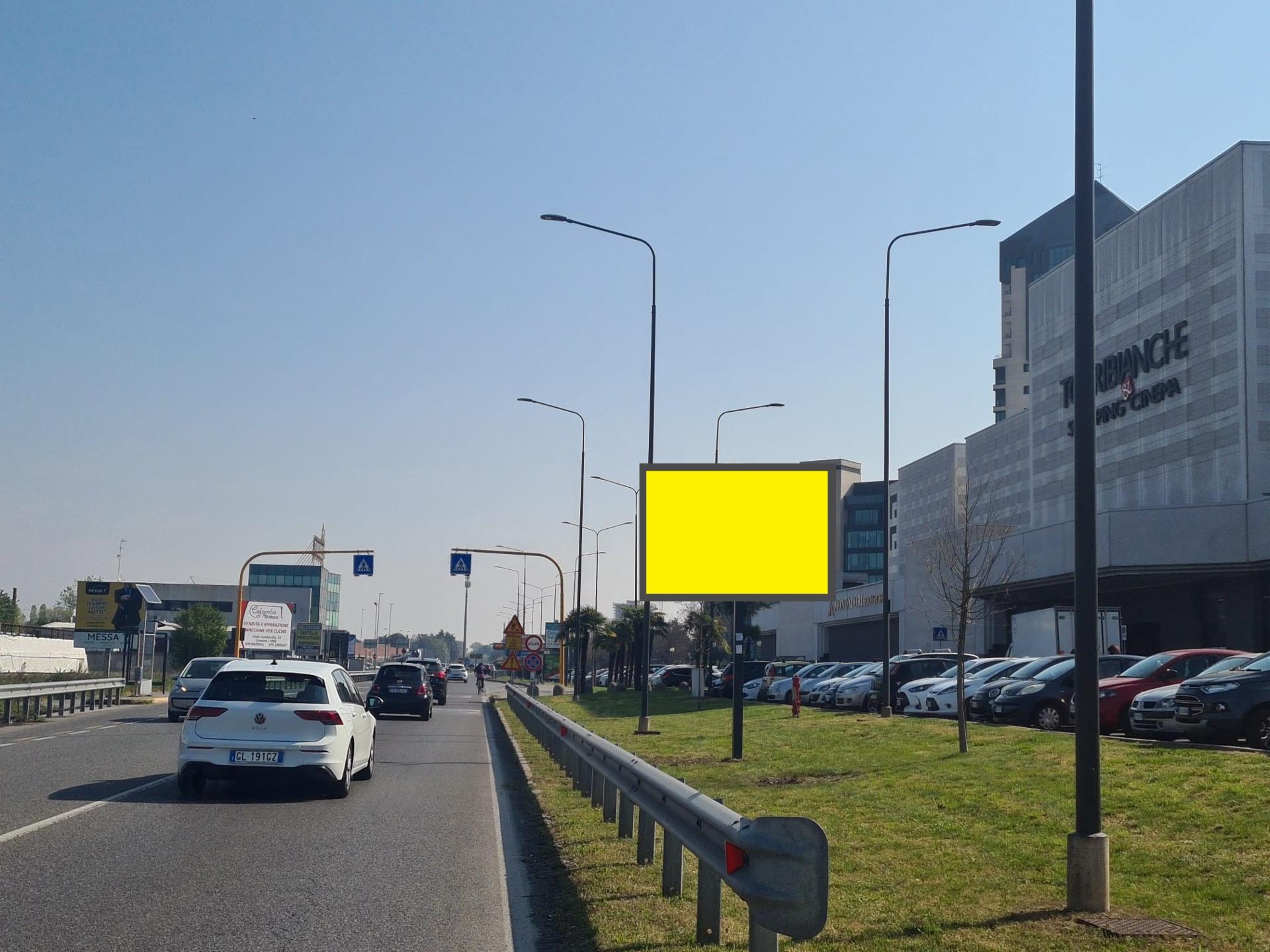 Impianto POSTER a Vimercate, in zona Il Gigante