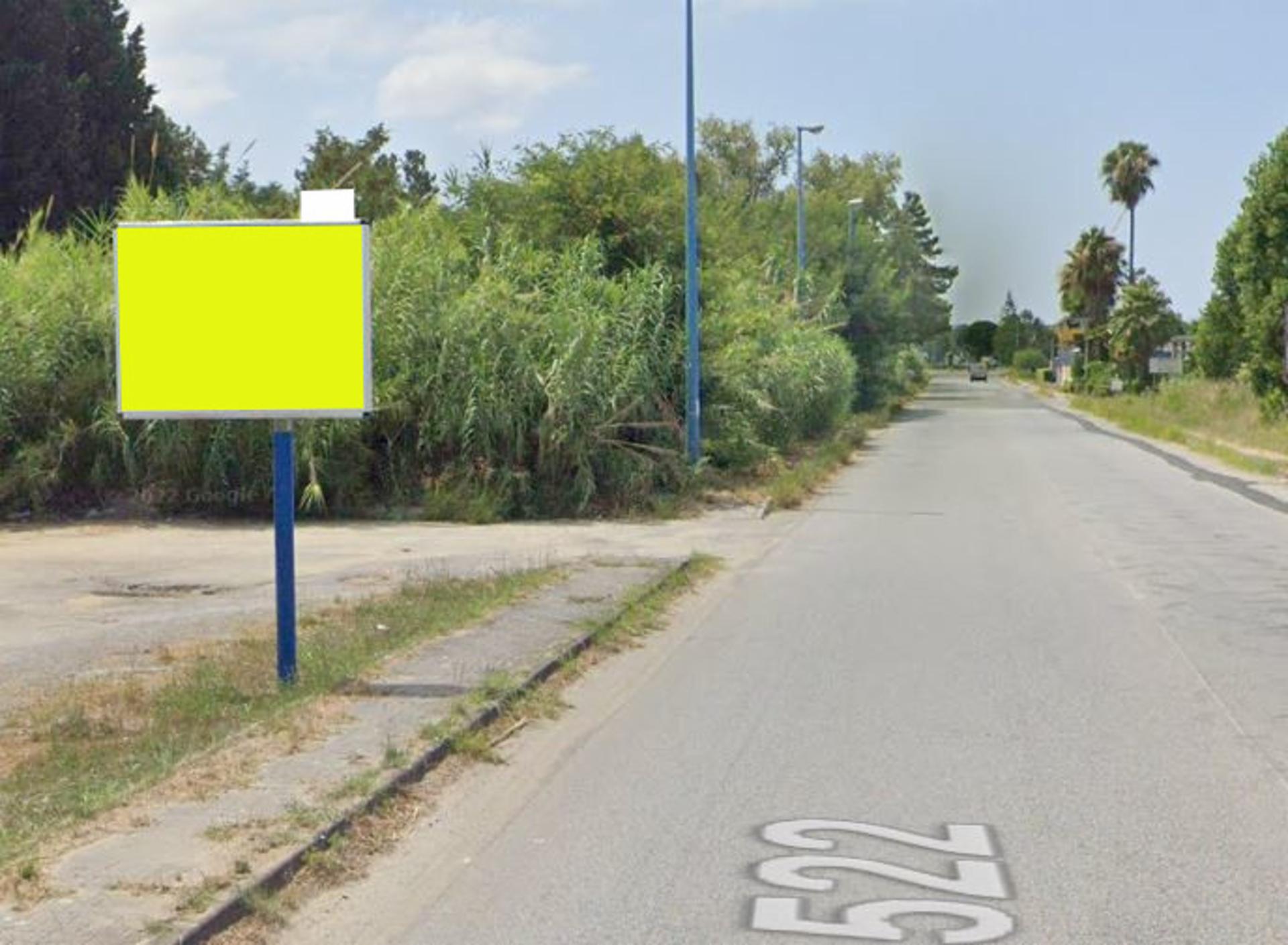 Impianto CARTELLONISTICA a Vibo Valentia, in zona Eni