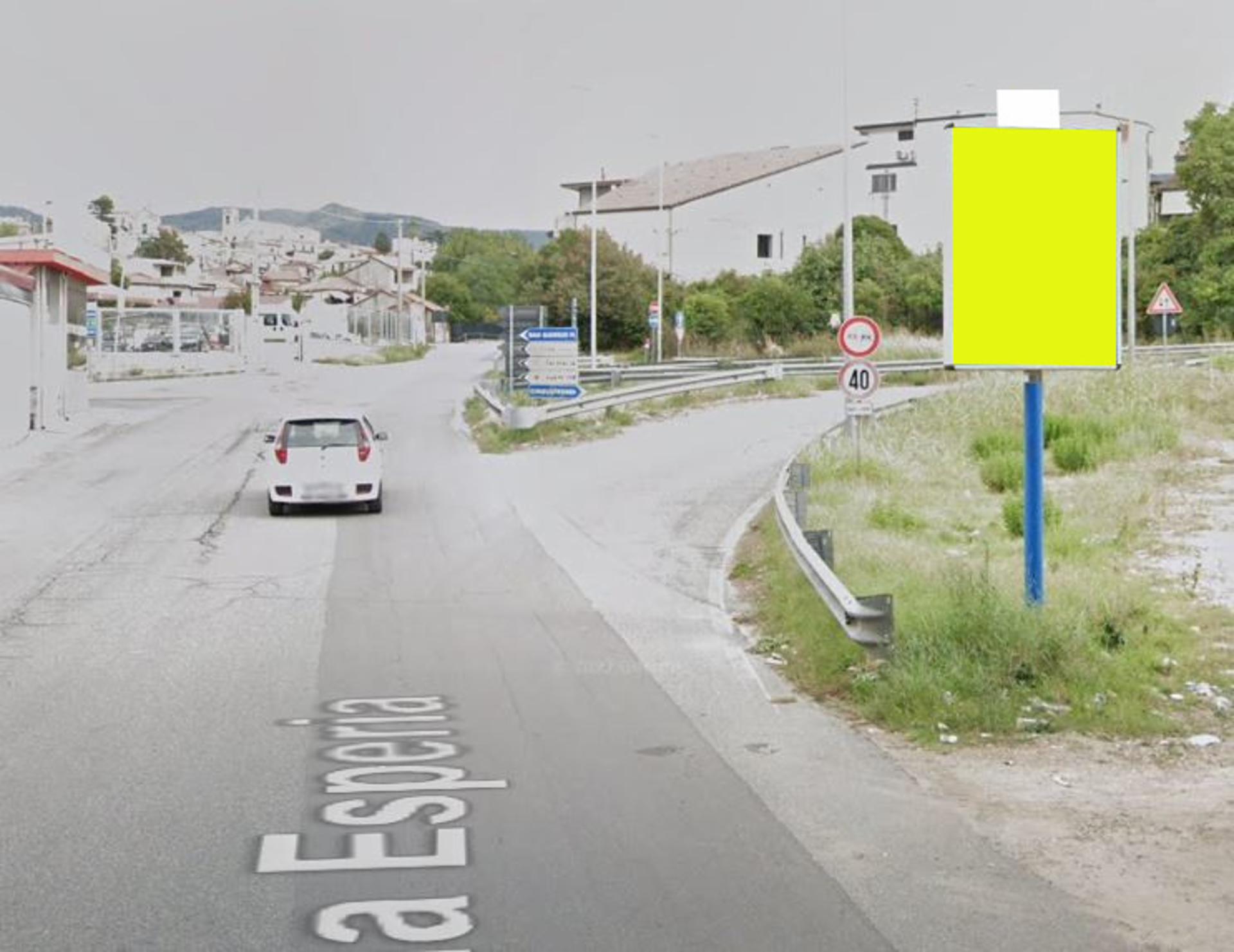 Impianto cartellonistica a Polistena
