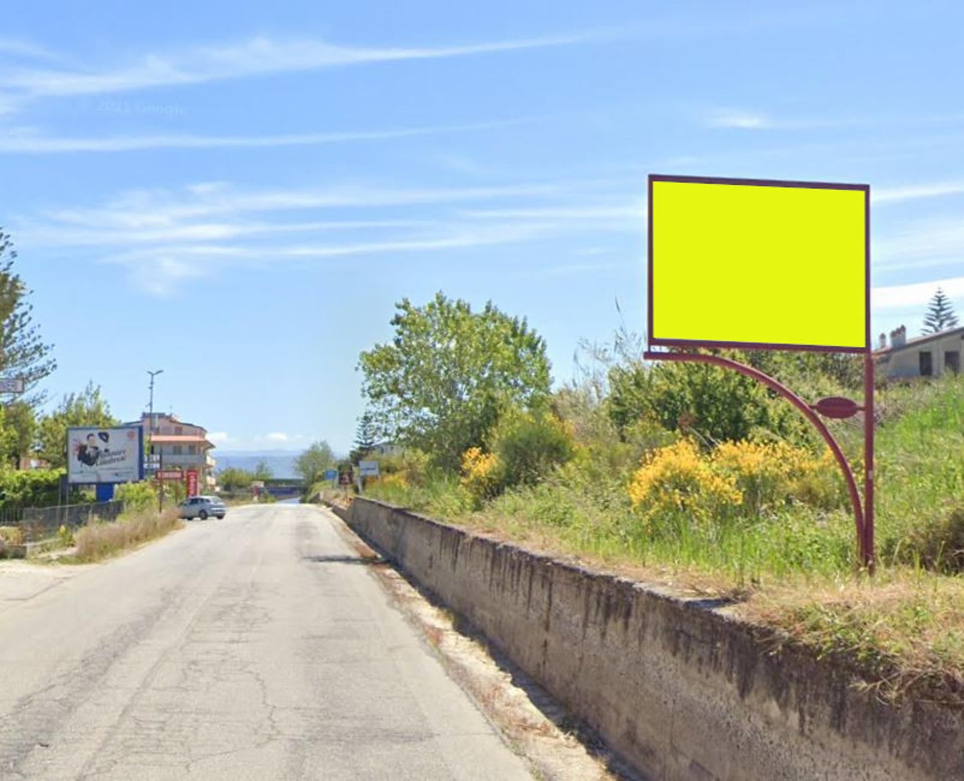 Impianto CARTELLONISTICA a Briatico, in zona Hotel Solari