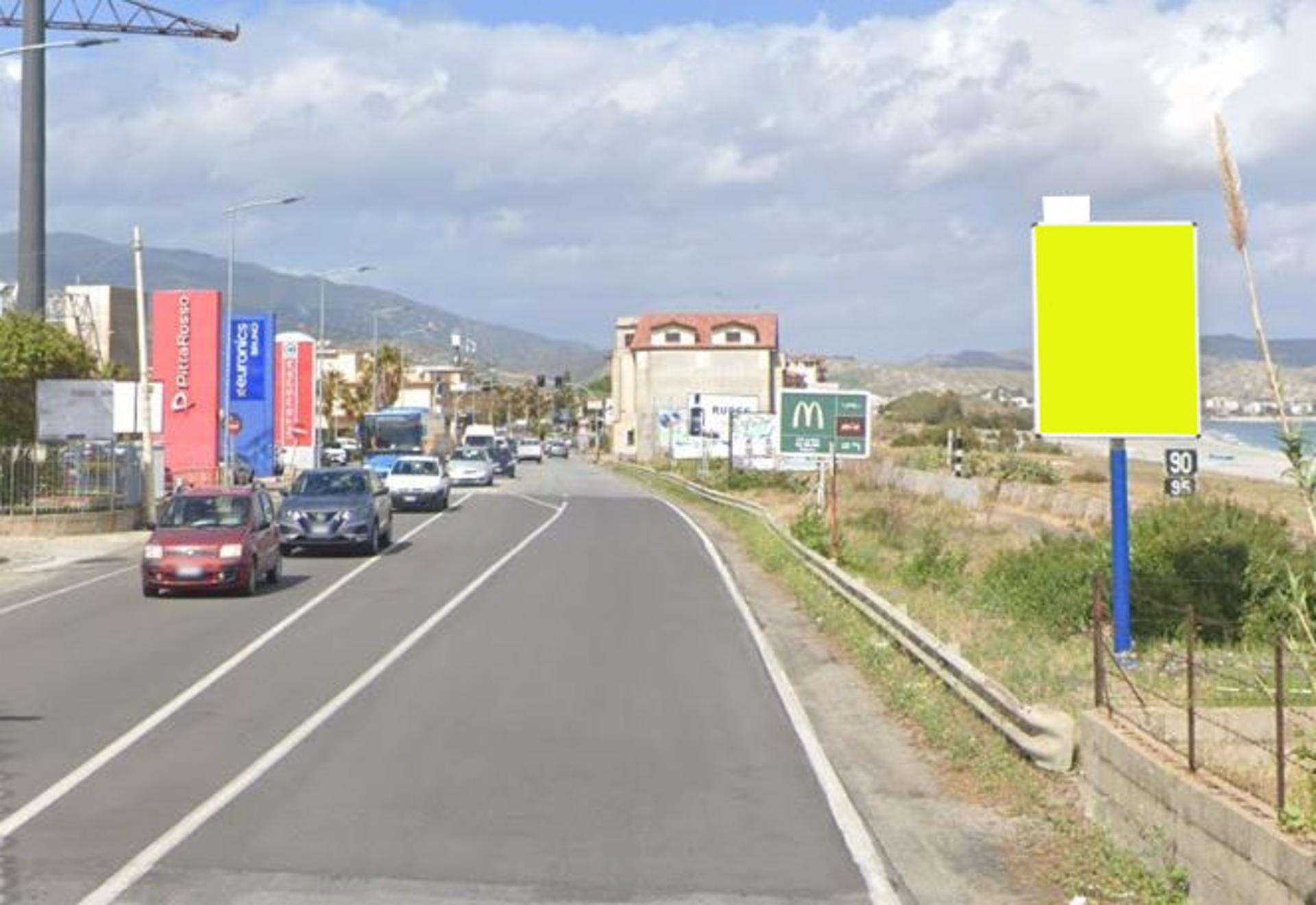 Impianto CARTELLONISTICA a Siderno, in zona Interspar