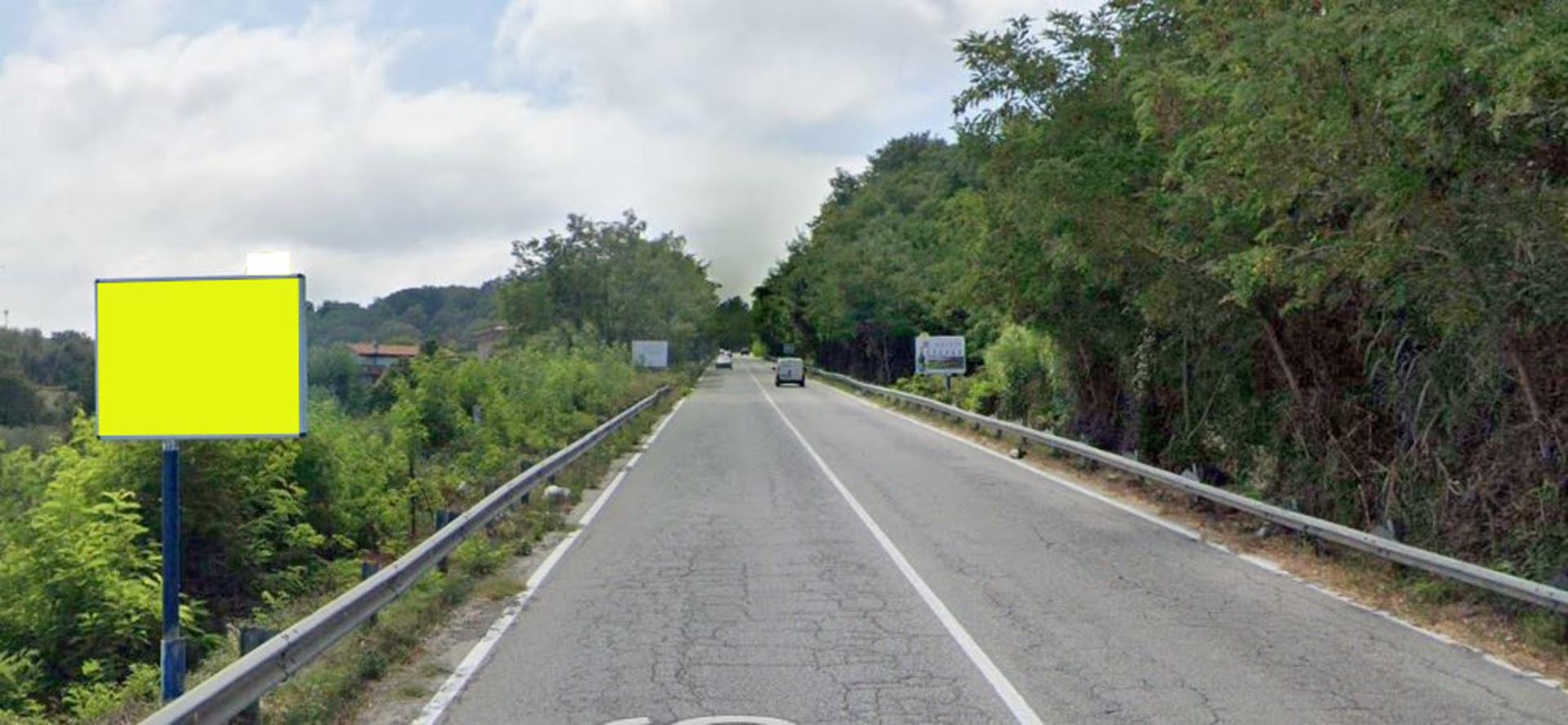 Impianto CARTELLONISTICA a Sant'Onofrio, in zona Q8 Easy