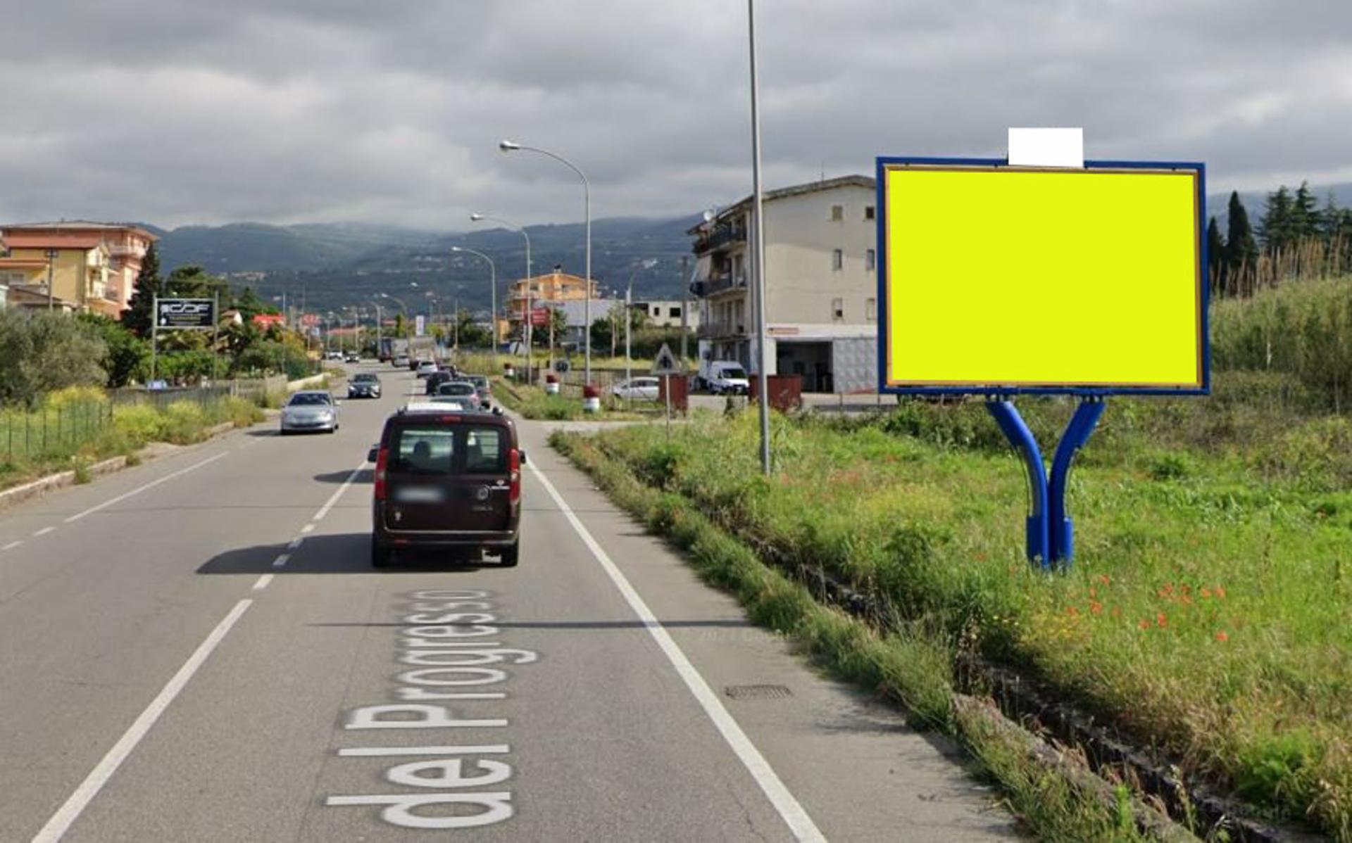 Impianto CARTELLONISTICA a Lamezia Terme, in zona Tamoil