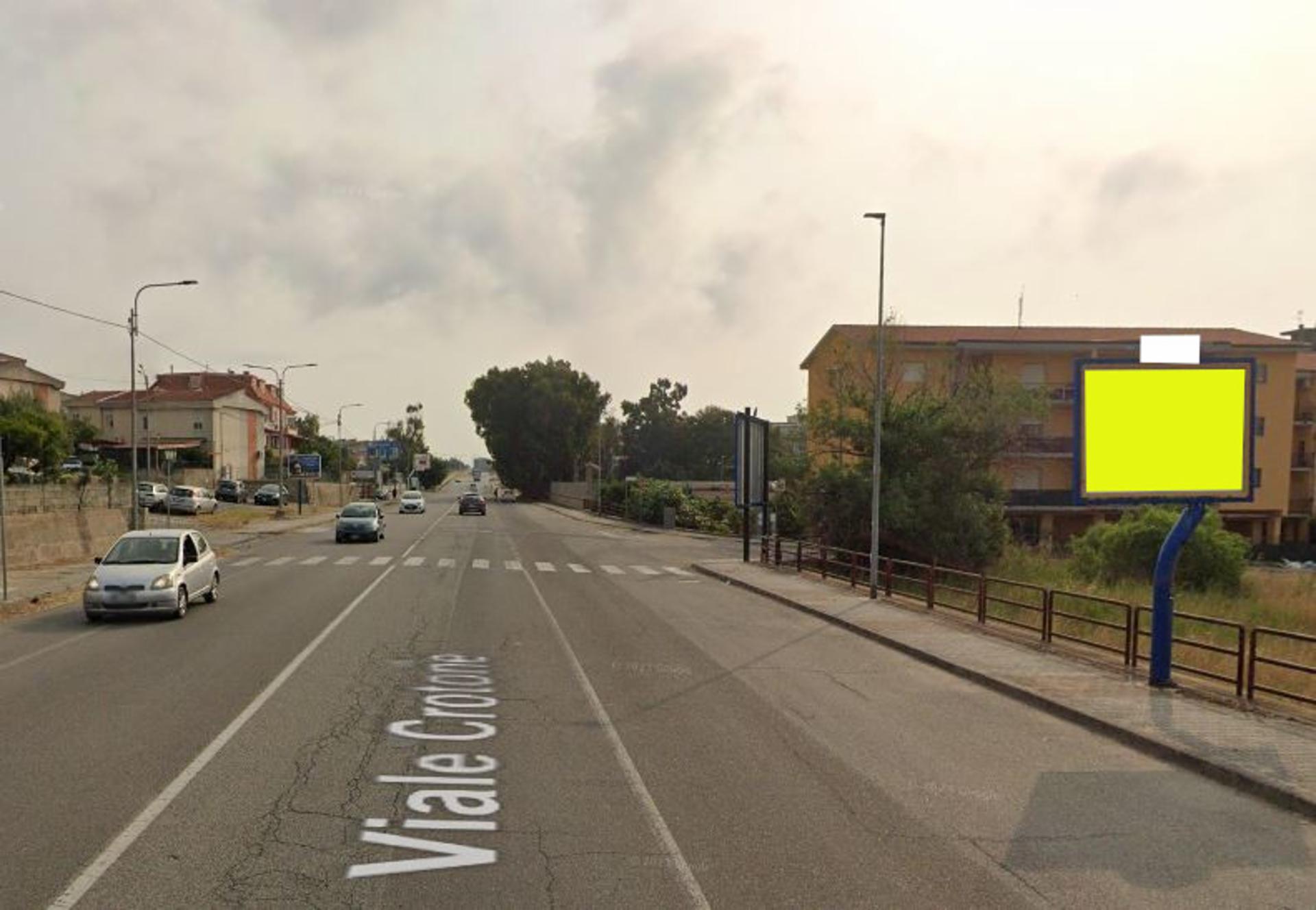 Impianto CARTELLONISTICA a Catanzaro, in zona Crai