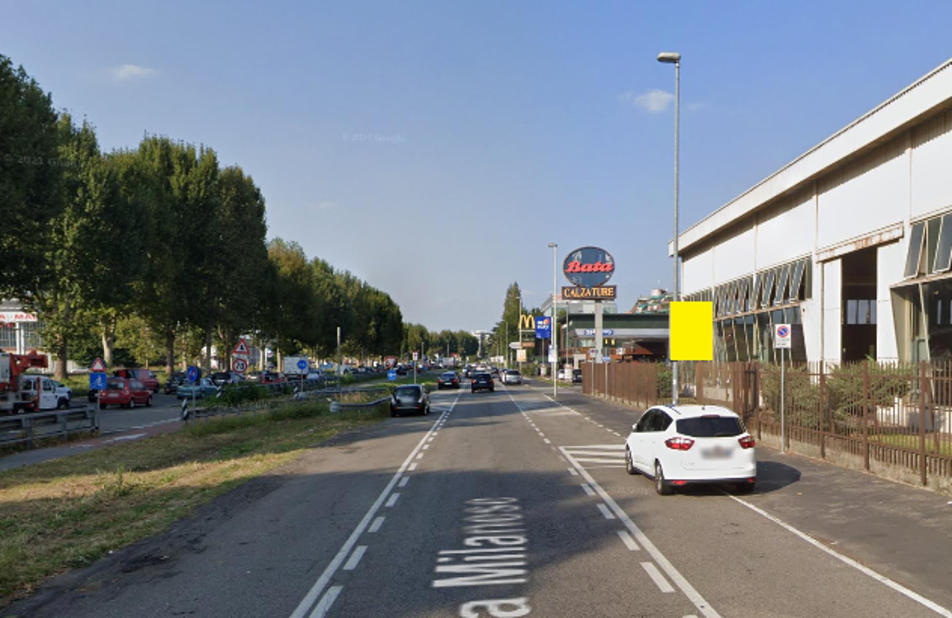 Impianto POLE MEDIA a Cinisello Balsamo, in zona Bata