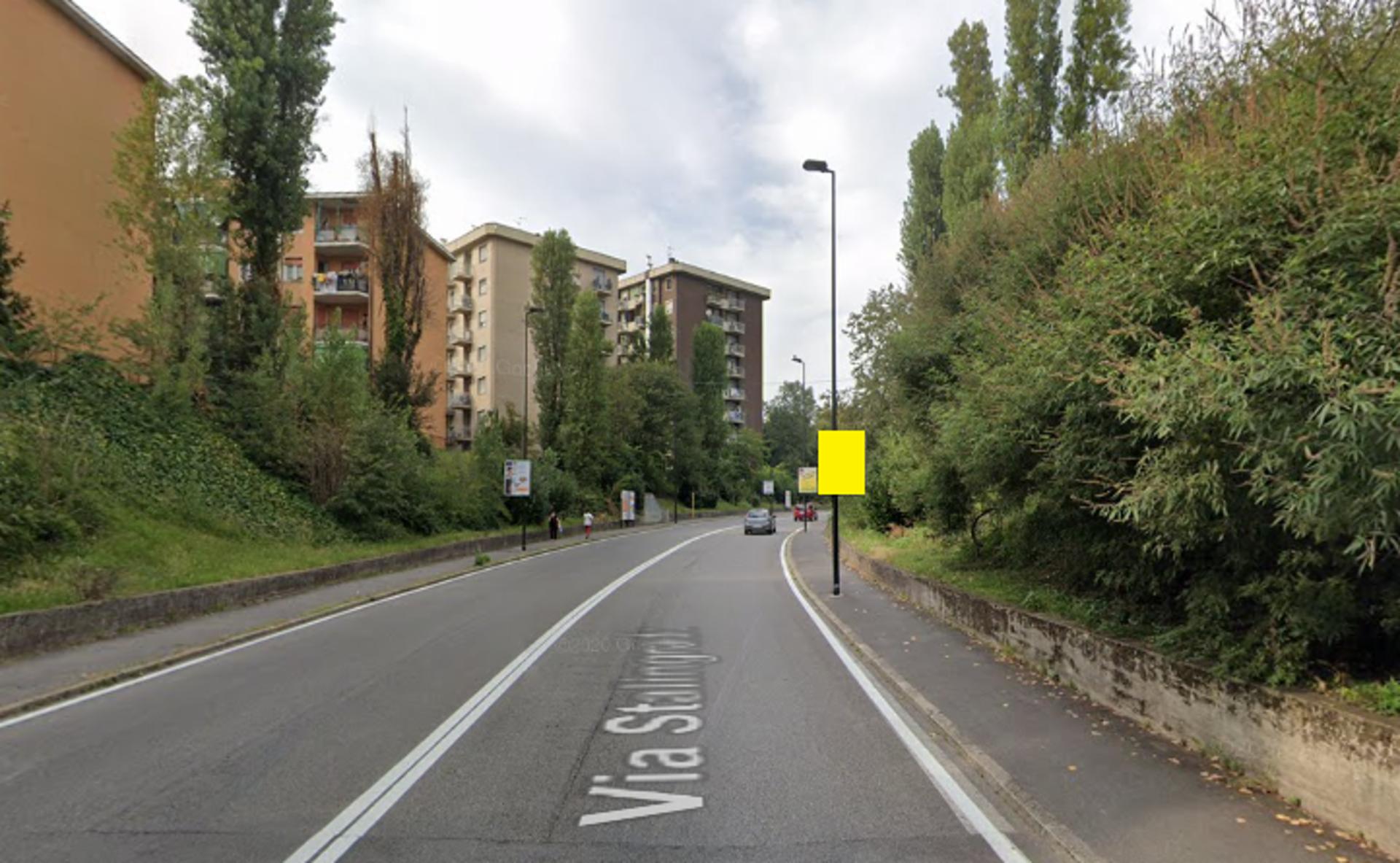 Impianto POLE MEDIA a Cinisello Balsamo, in zona Bazar Casabianca