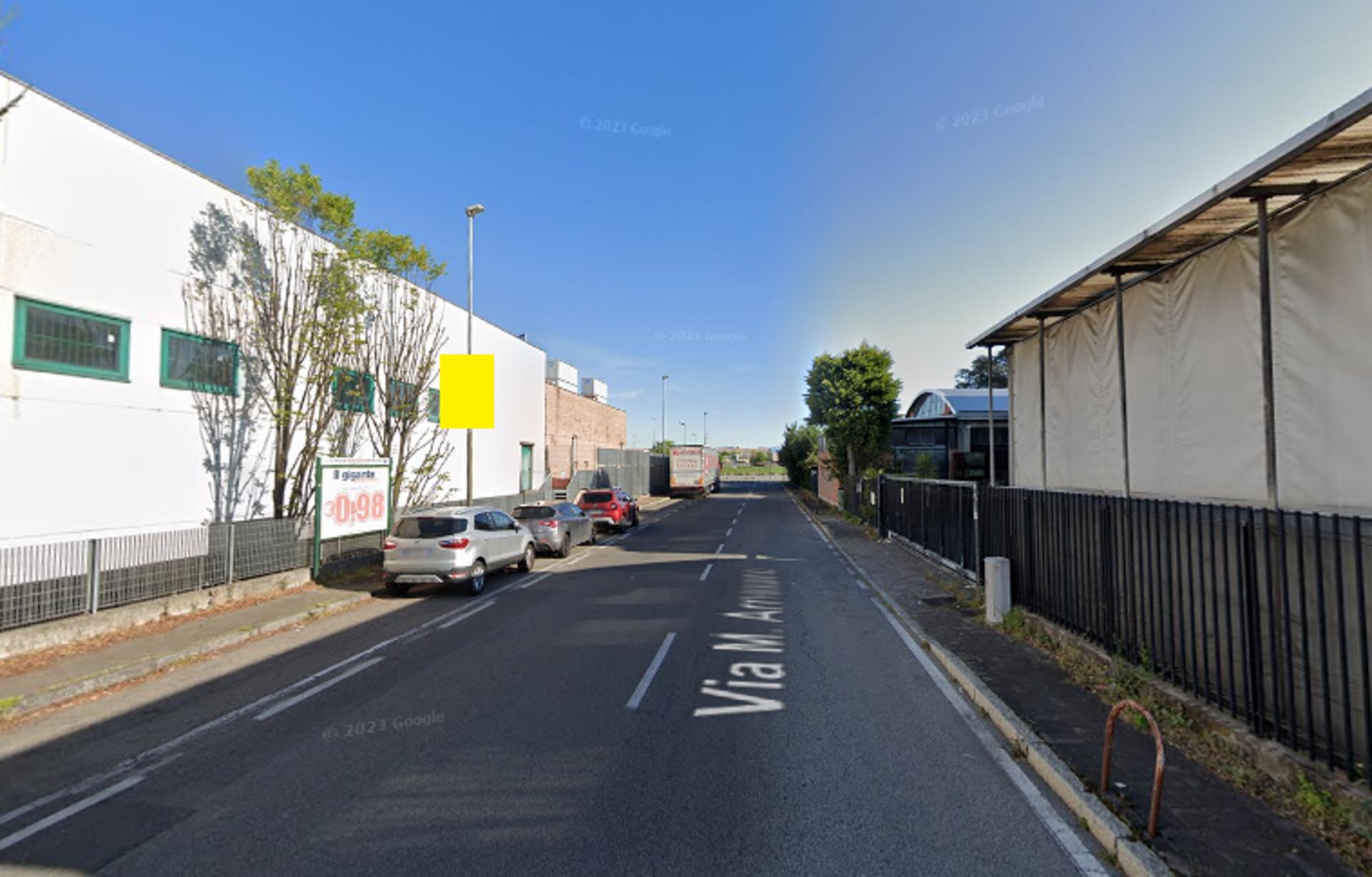 Impianto POLE MEDIA a Cinisello Balsamo, in zona McDonald's