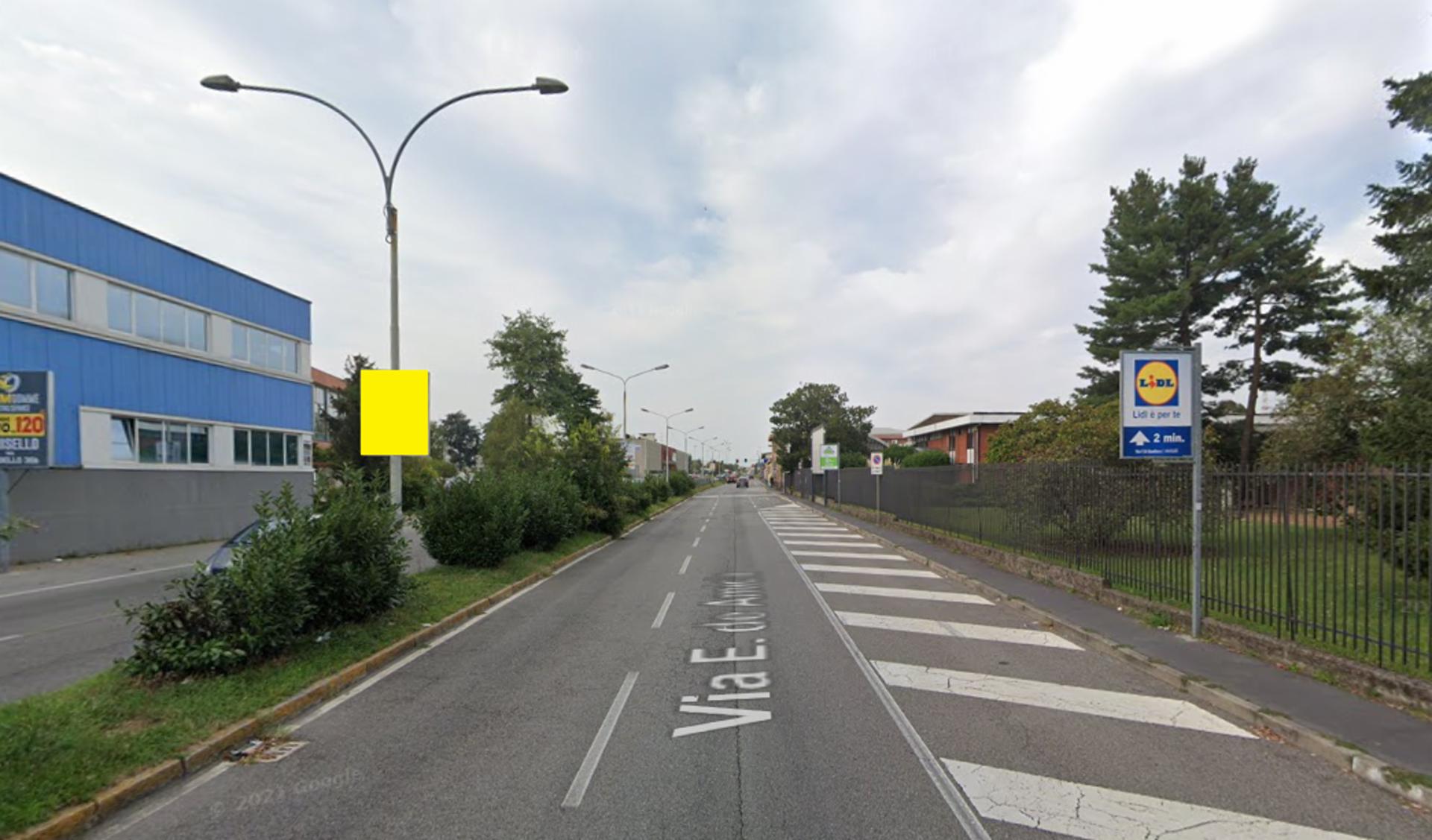 Impianto POLE MEDIA a Cinisello Balsamo, in zona A modo mio
