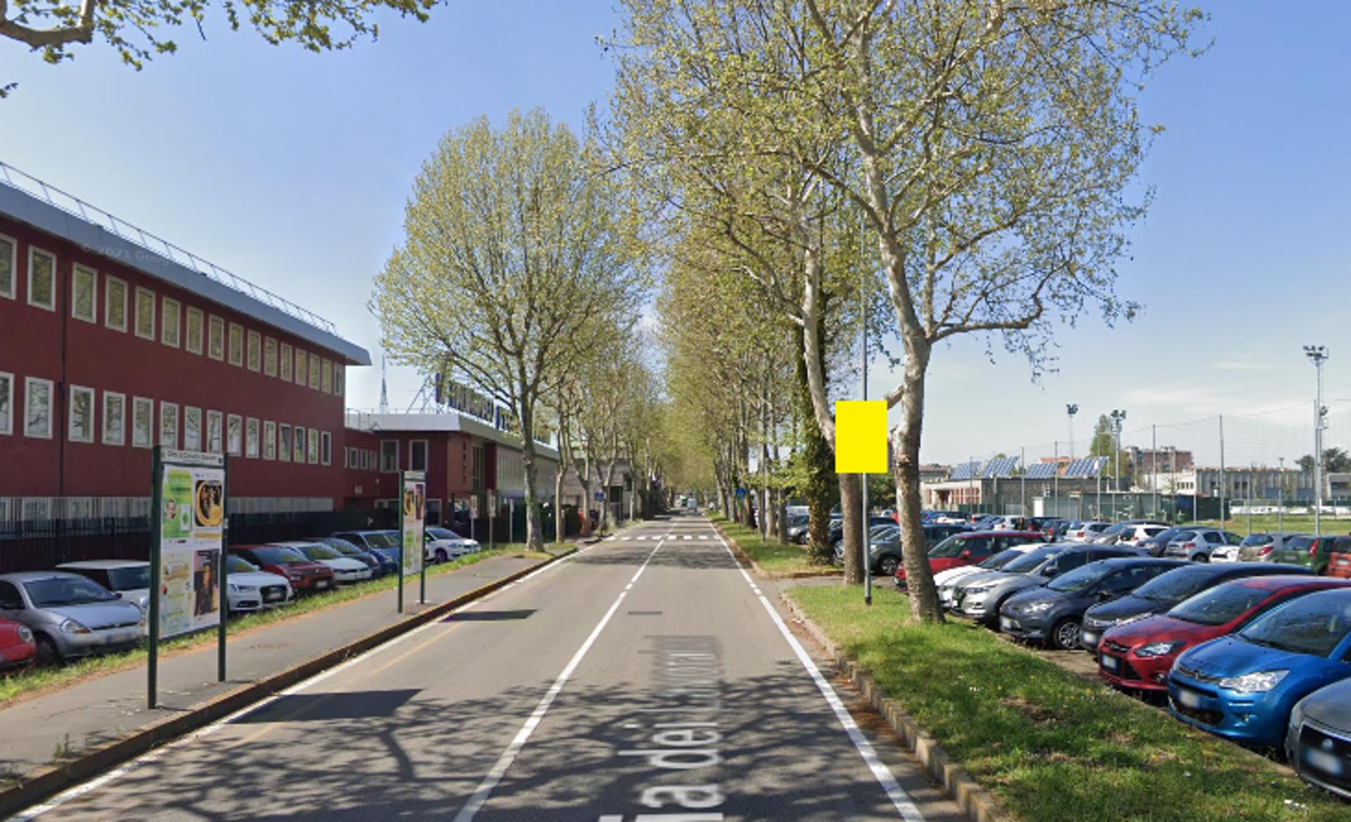 Impianto POLE MEDIA a Cinisello Balsamo, in zona McDonald's