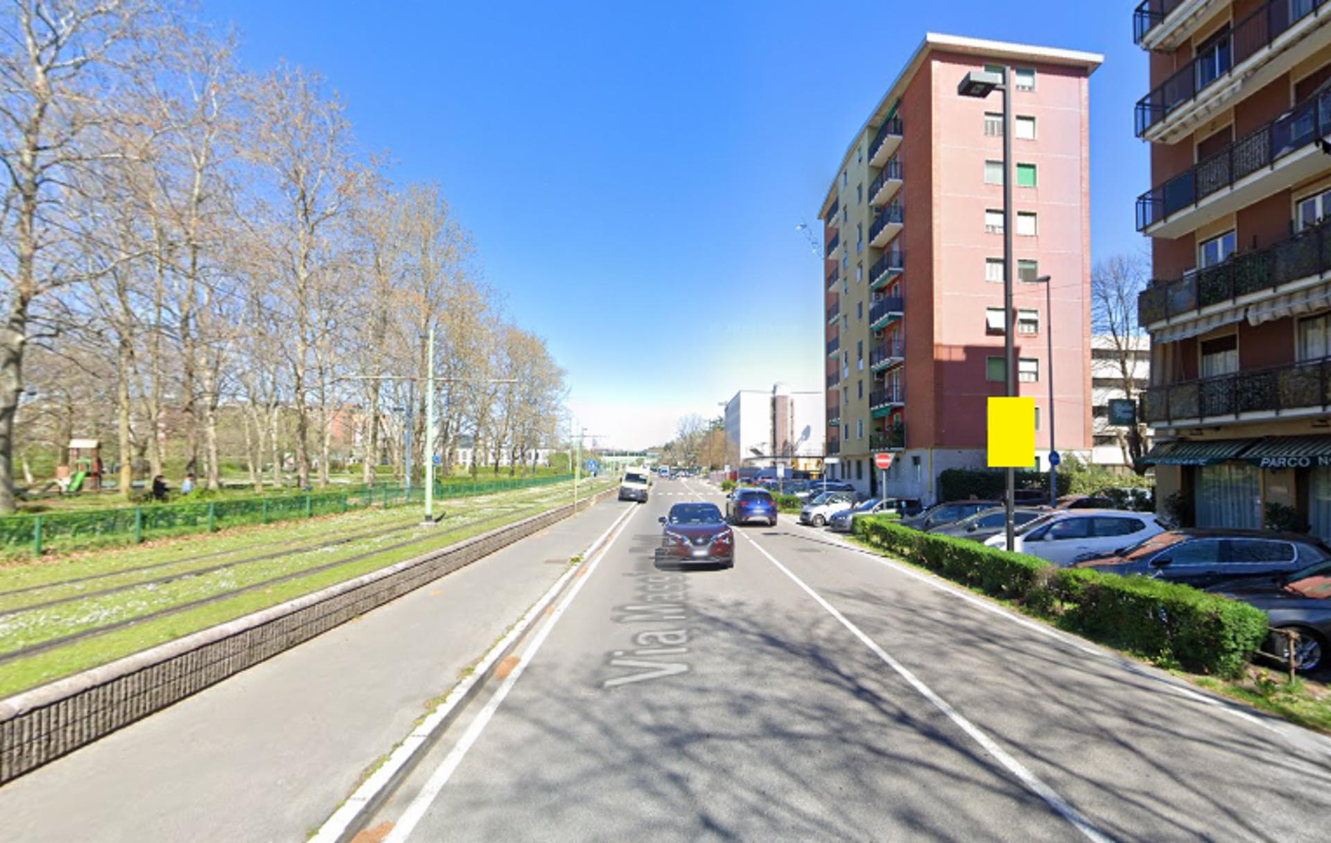 Impianto POLE MEDIA a Cinisello Balsamo, in zona Aumai