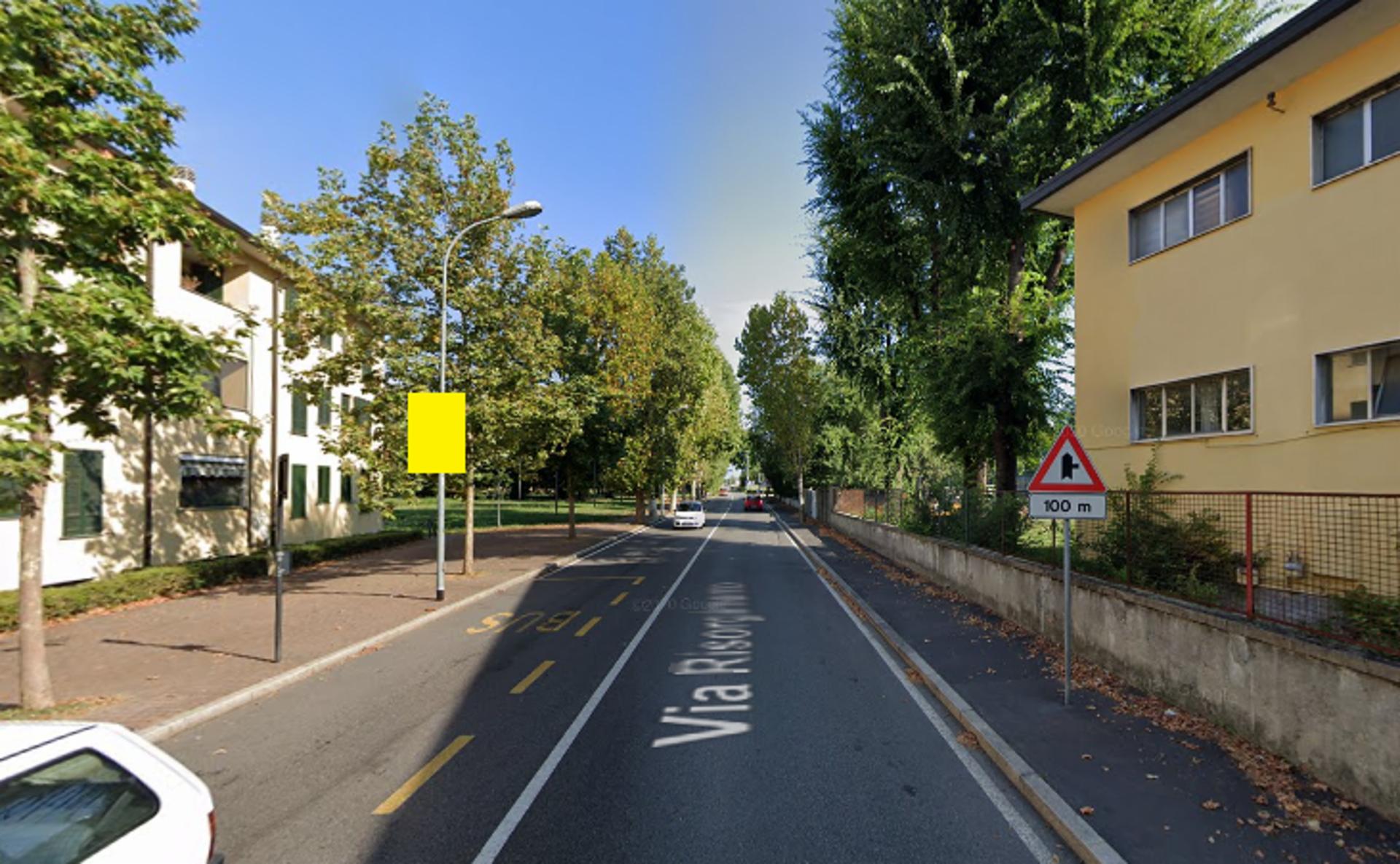 Impianto POLE MEDIA a Cinisello Balsamo, in zona Chiesa di Sant'Eusebio da Vercelli