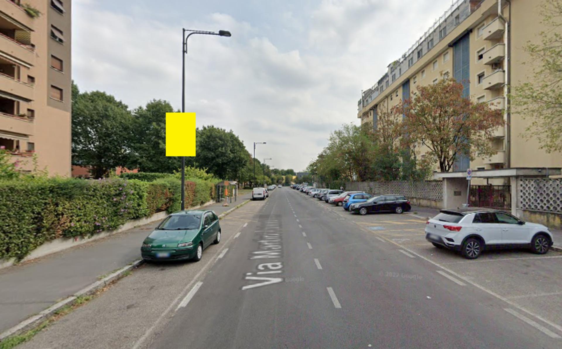 Impianto POLE MEDIA a Cinisello Balsamo, in zona Scuola secondaria di primo grado Garcia Villas