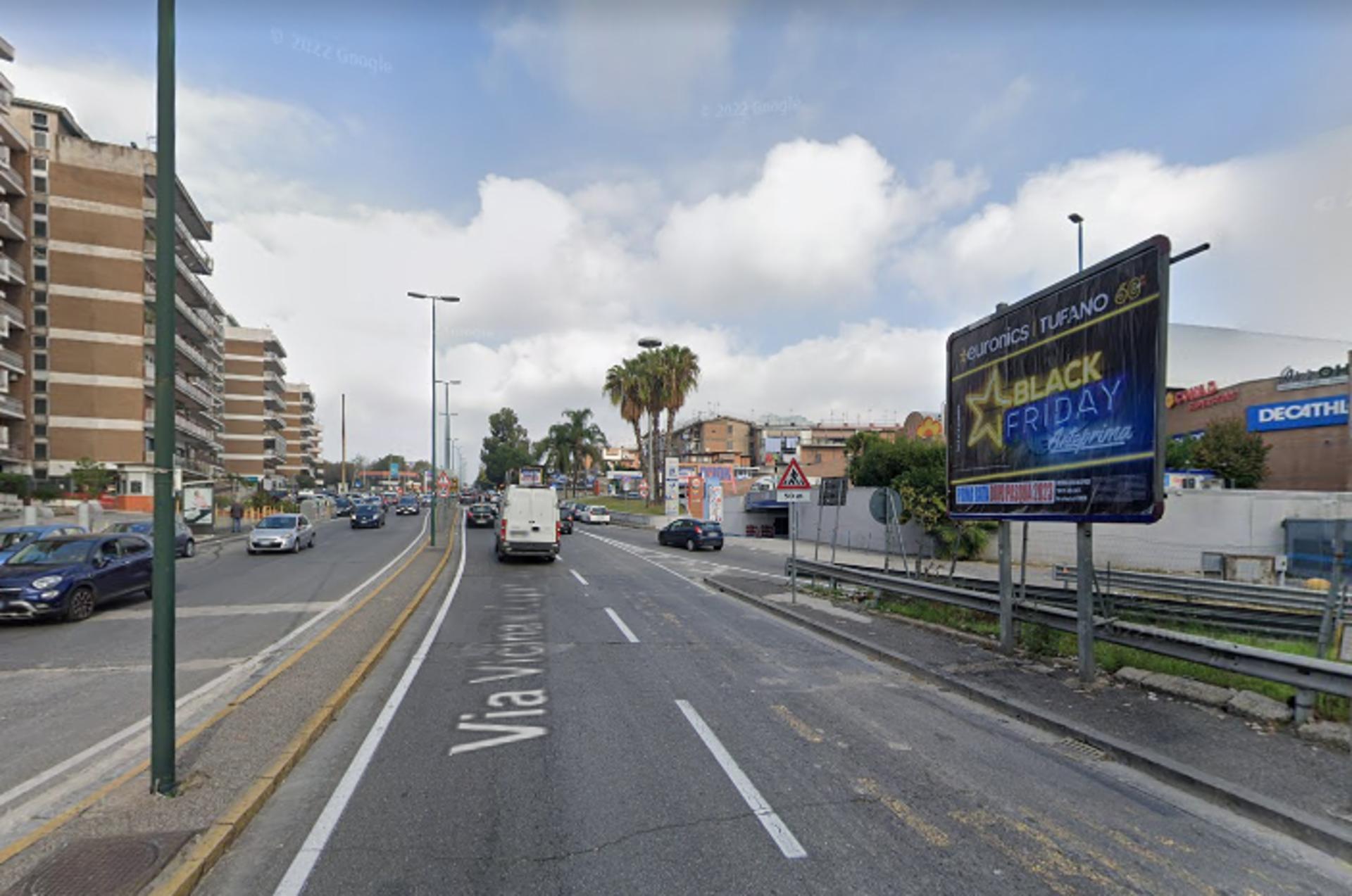 Impianto POSTER a Napoli, in zona Università 