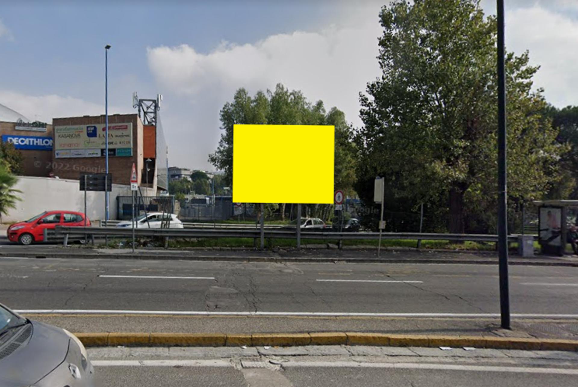 Impianto POSTER a Napoli, in zona Università 