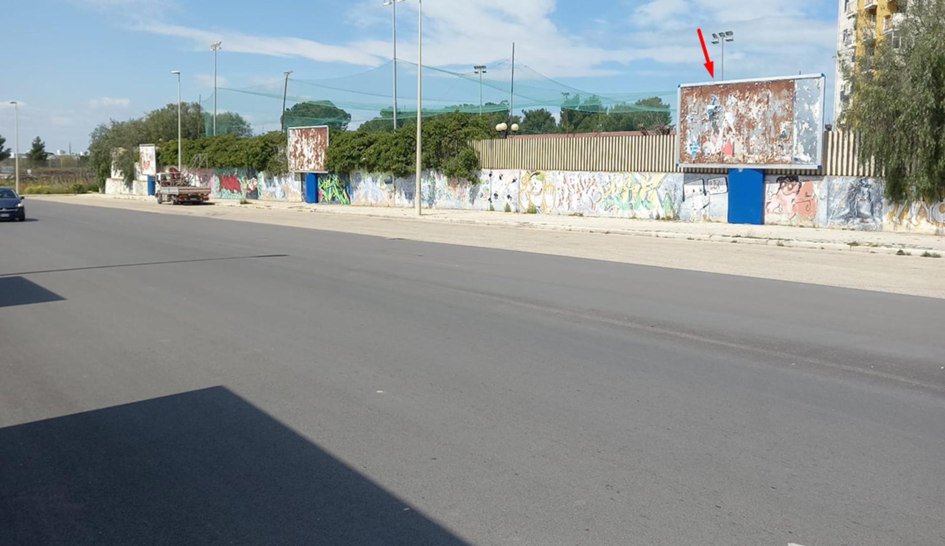 Impianto 6 X 3 a Barletta, in zona Paritec