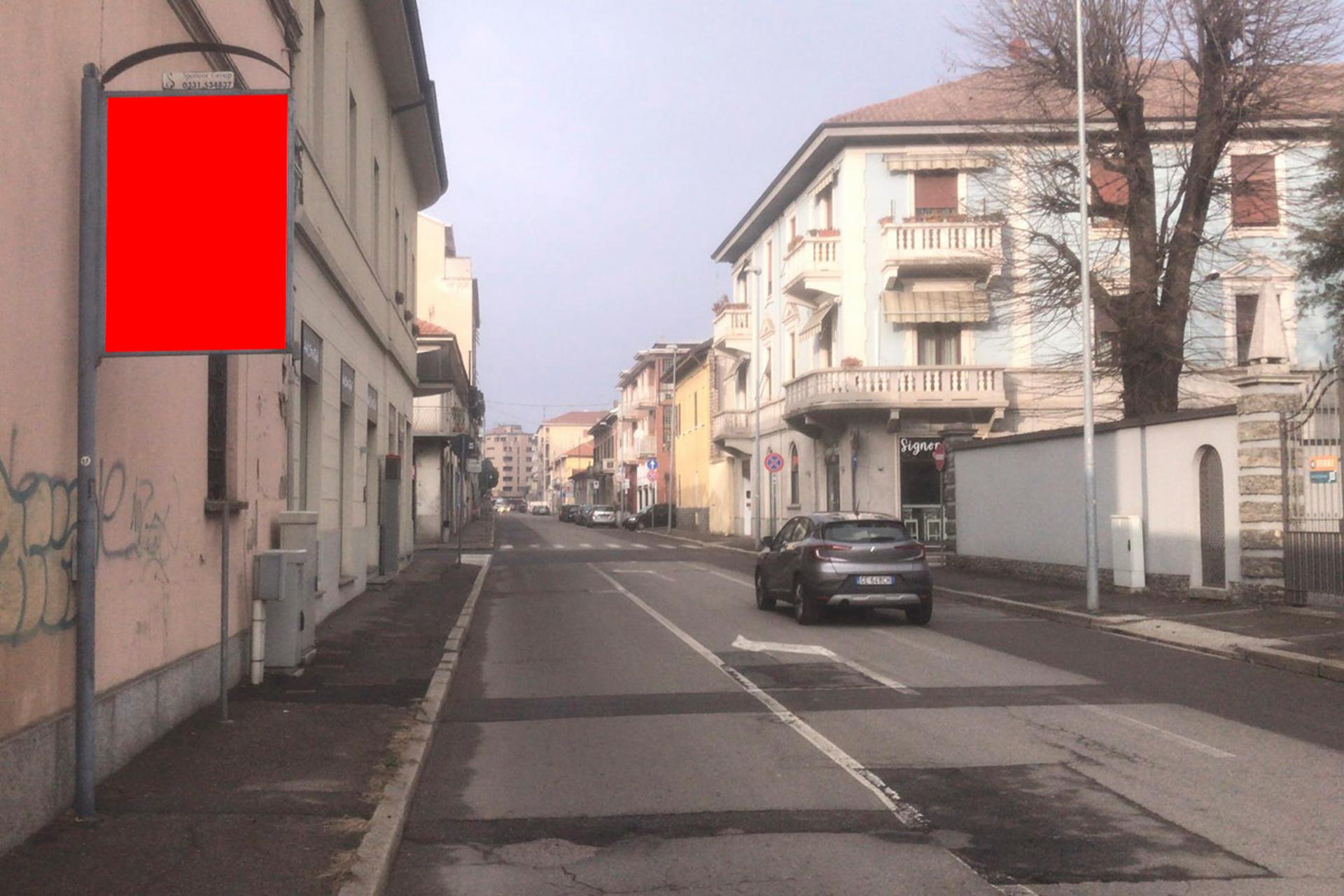 Impianto CARTELLONISTICA a Busto Arsizio, in zona Baby Bar