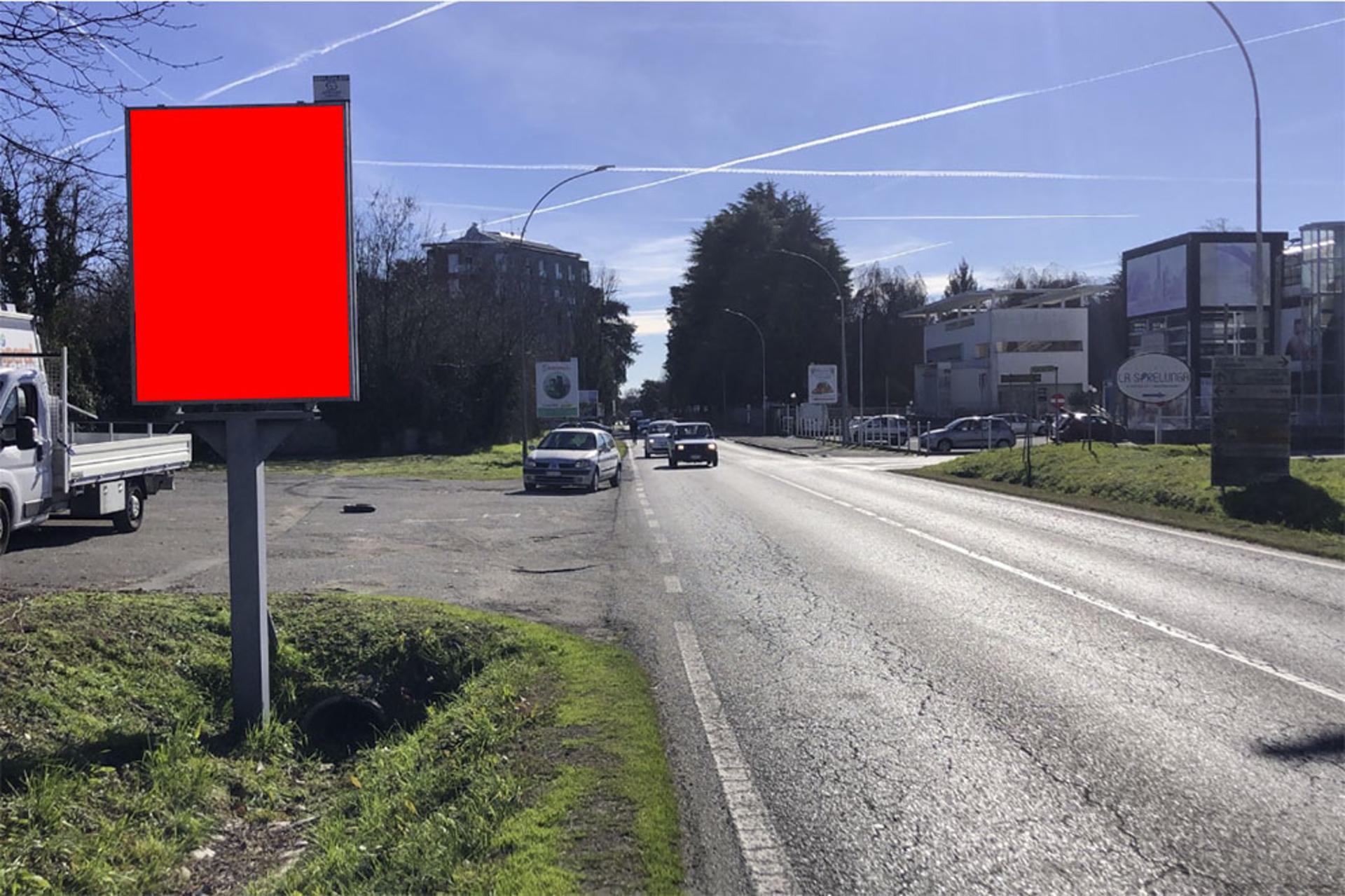Impianto CARTELLONISTICA a Seveso, in zona Etoile