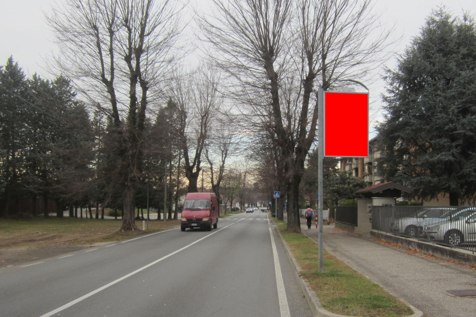 Impianto cartellonistica a Vergiate