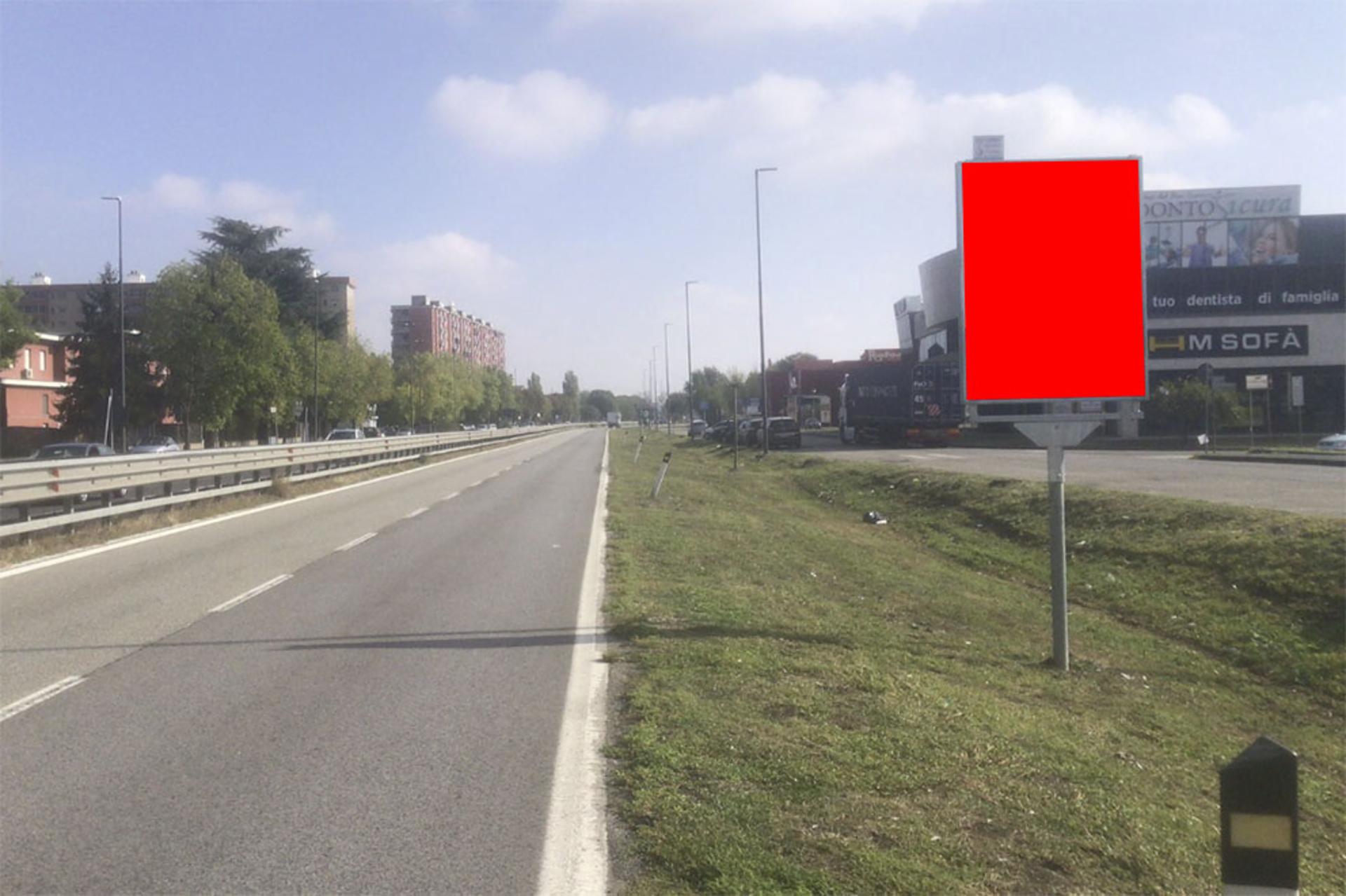 Impianto cartellonistica a Corsico