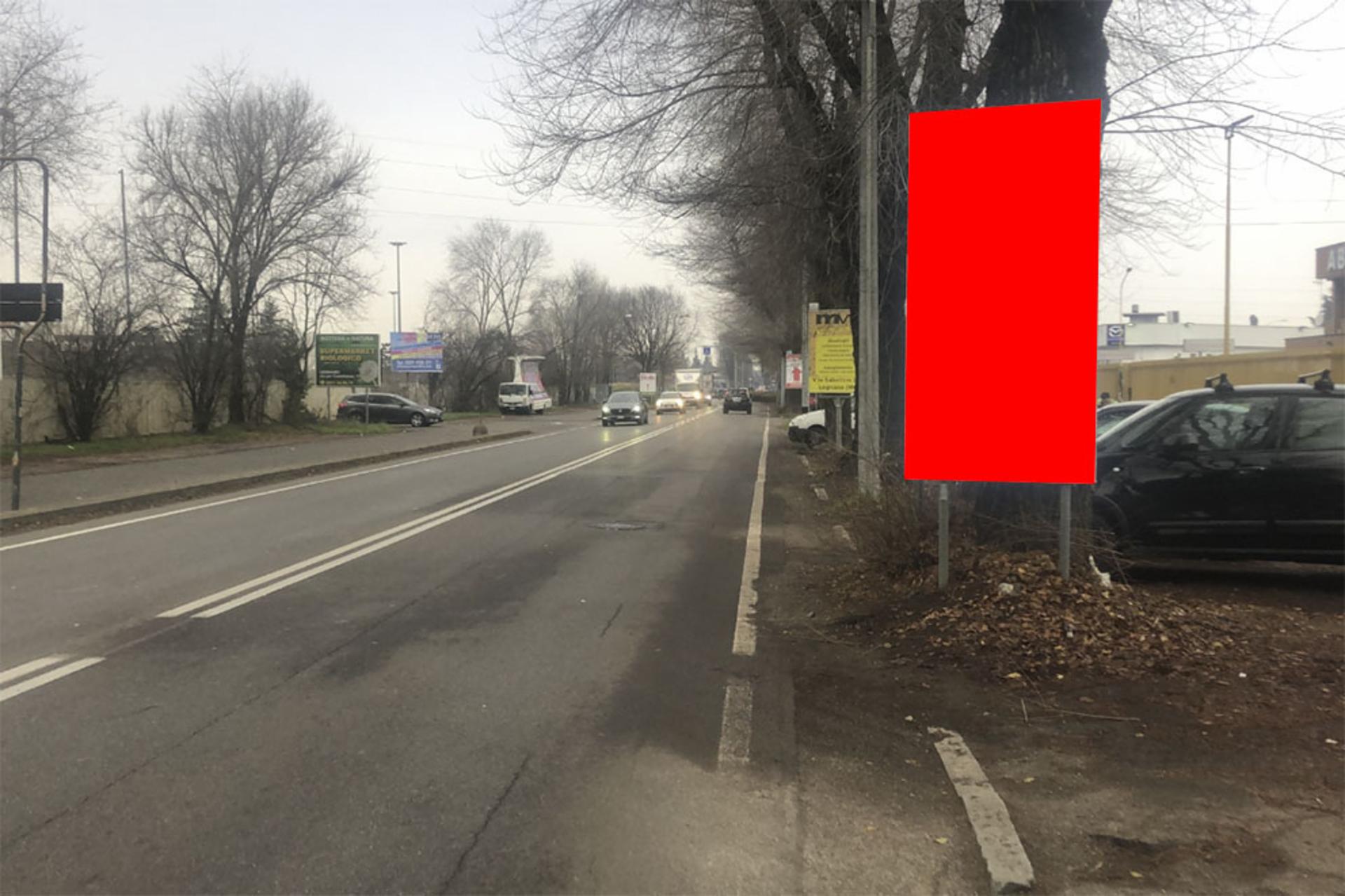 Impianto CARTELLONISTICA a Castellanza, in zona Godo