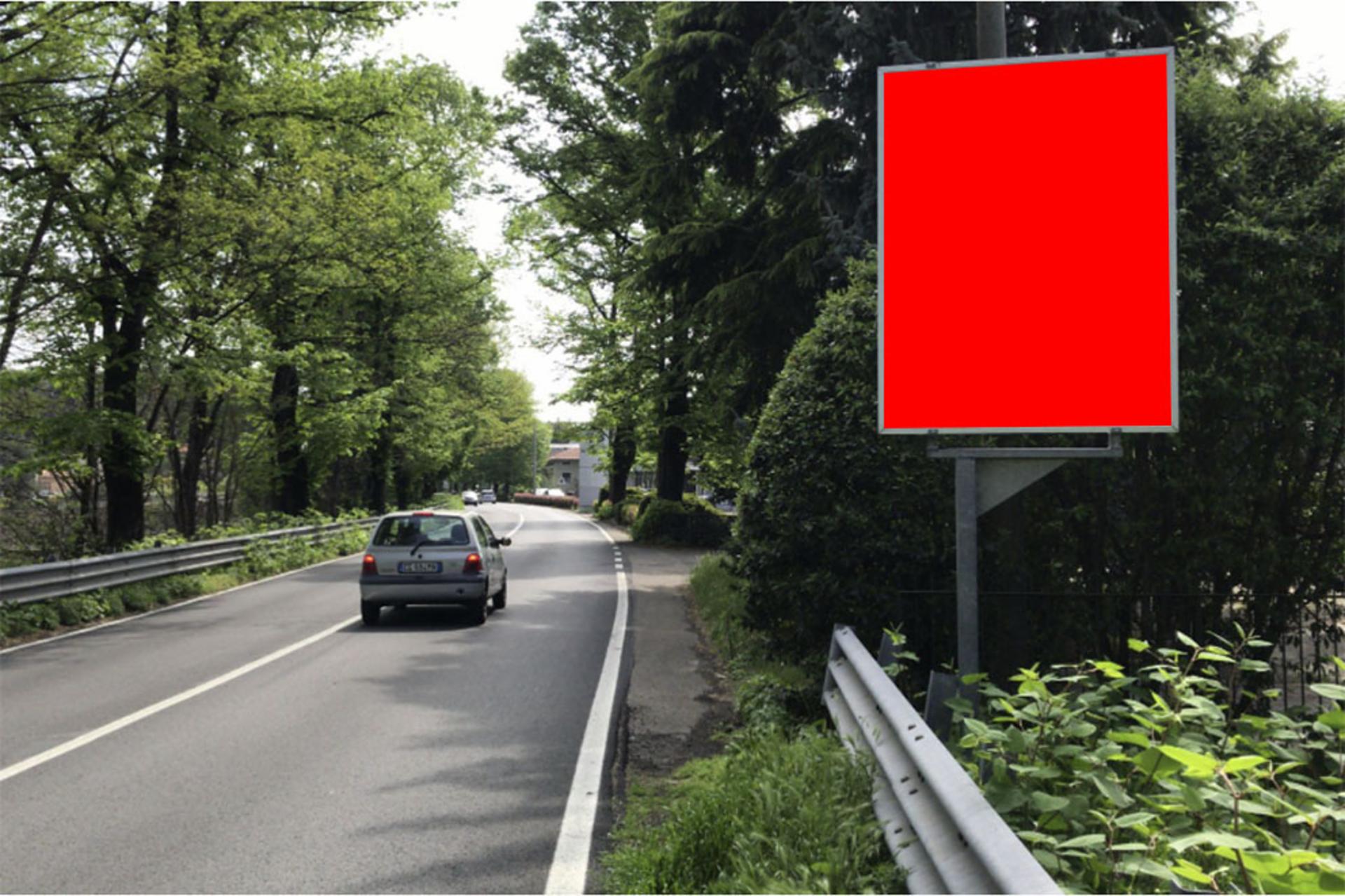 Impianto cartellonistica a Casorate Sempione