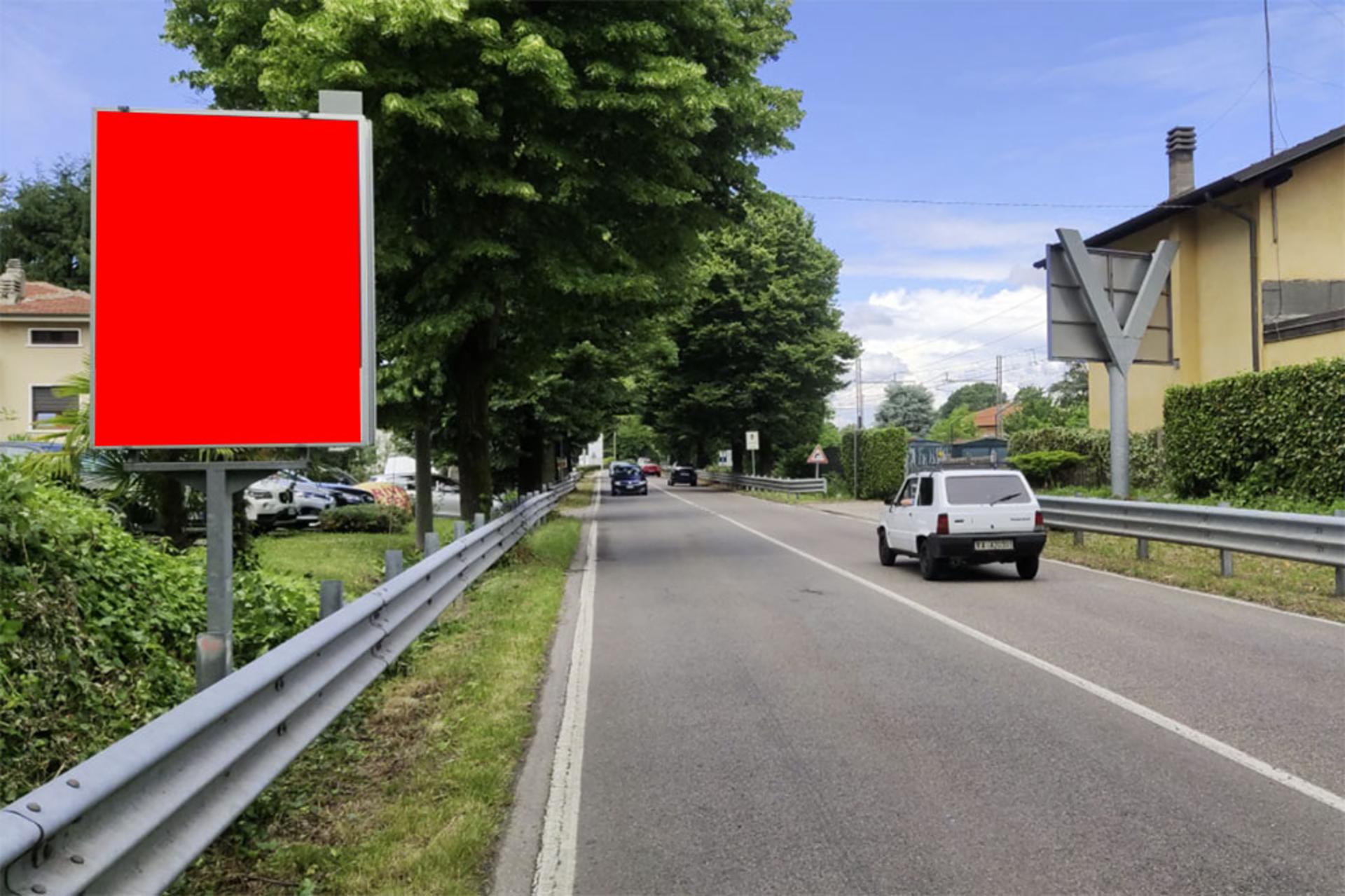 Impianto CARTELLONISTICA a Casorate Sempione, in zona Vasca dei tuffi