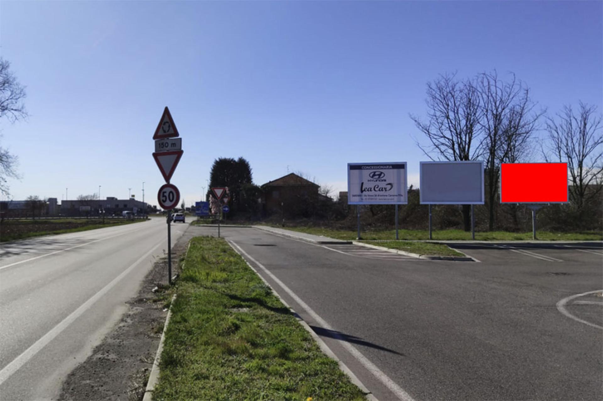 Impianto CARTELLONISTICA a Saronno, in zona Sporting Club Saronno