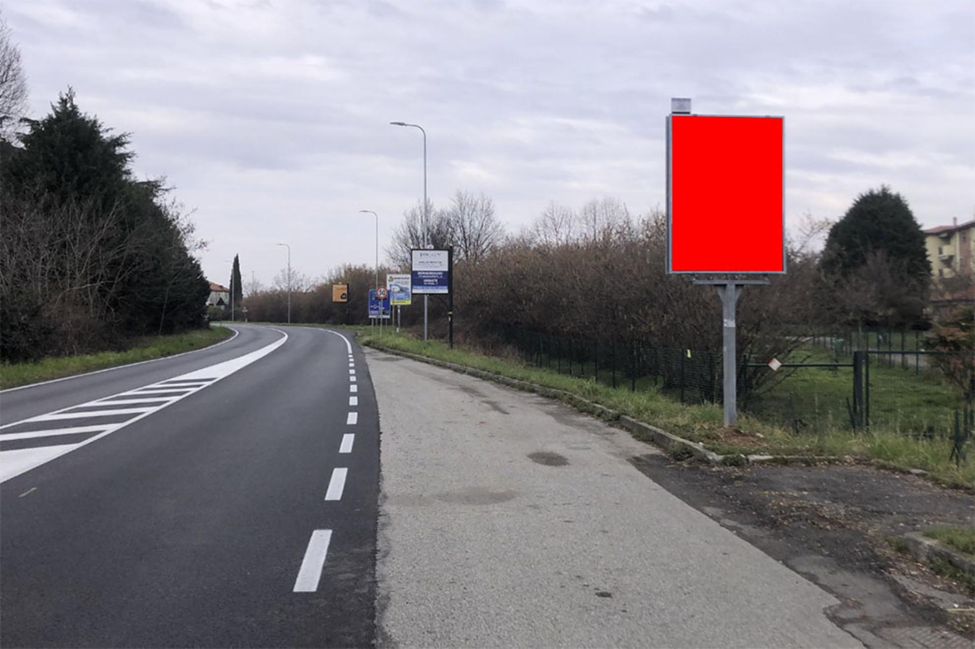 Impianto CARTELLONISTICA a Bellusco, in zona Scuola d'Infanzia Arcobaleno