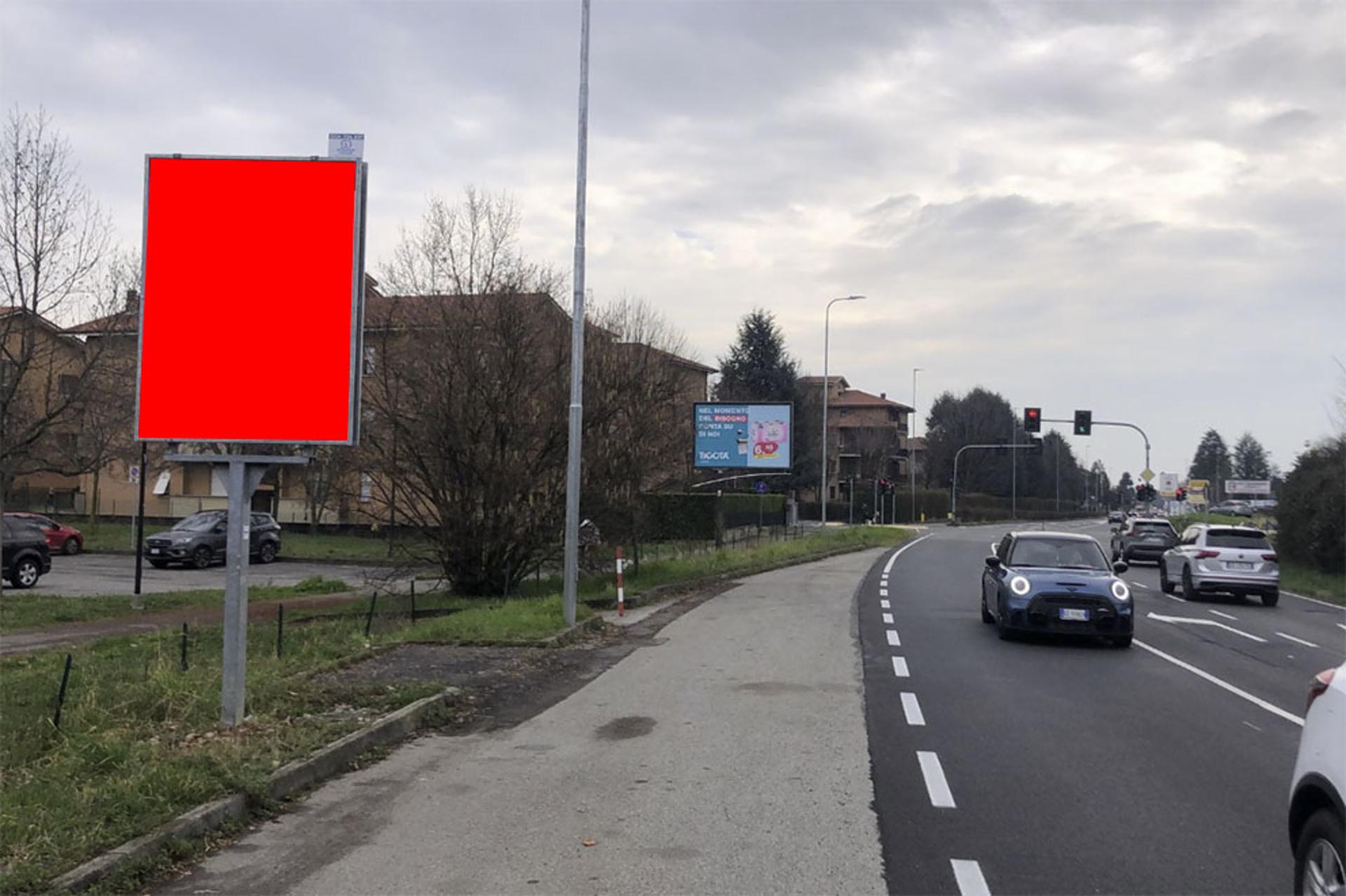 Impianto CARTELLONISTICA a Bellusco, in zona Scuola d'Infanzia Arcobaleno