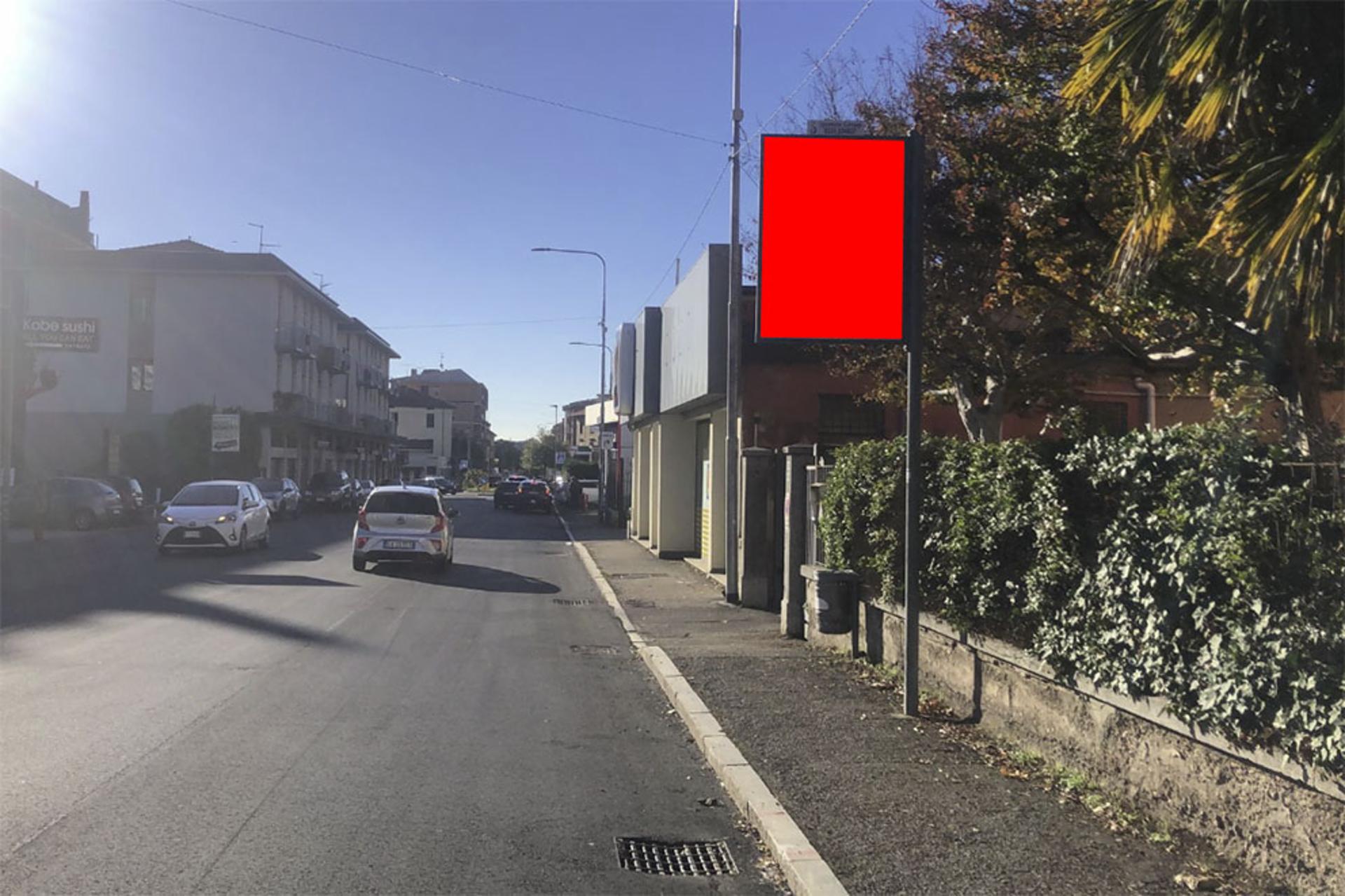Impianto CARTELLONISTICA a Varese, in zona Panetterie