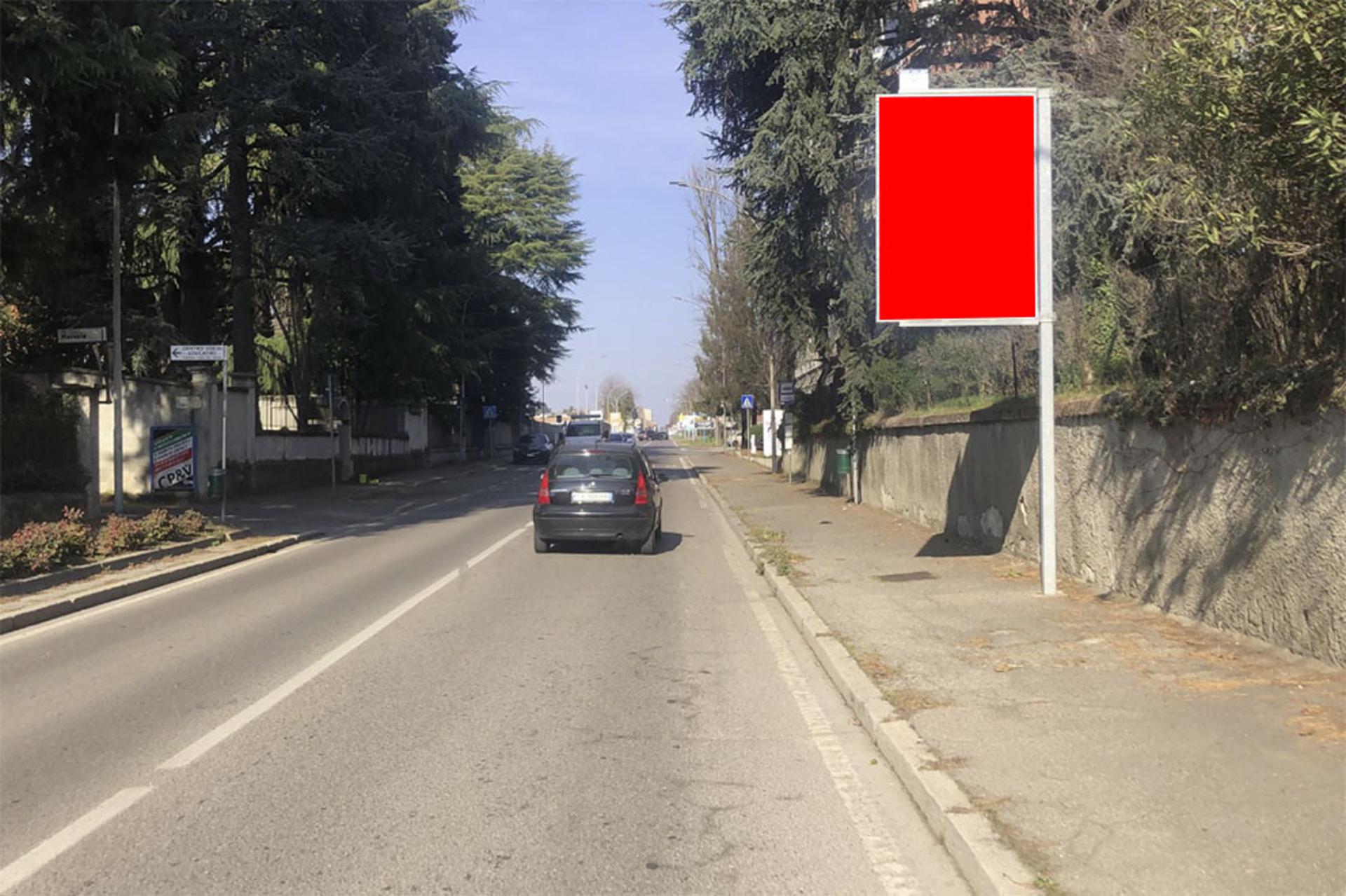 Impianto CARTELLONISTICA a Seveso, in zona Piemonti baby