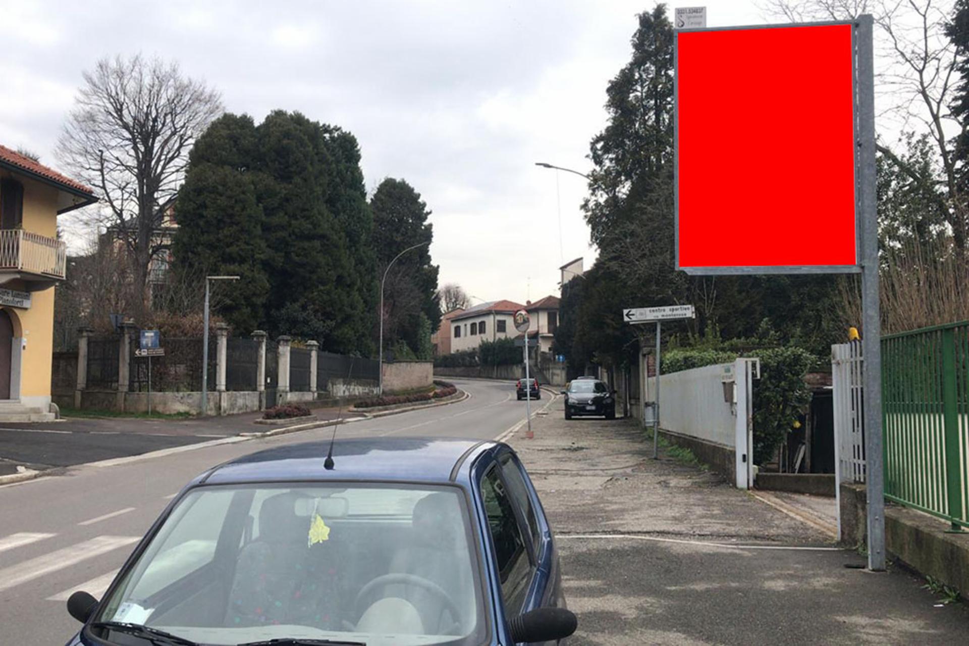 Impianto CARTELLONISTICA a Seveso, in zona Smart point