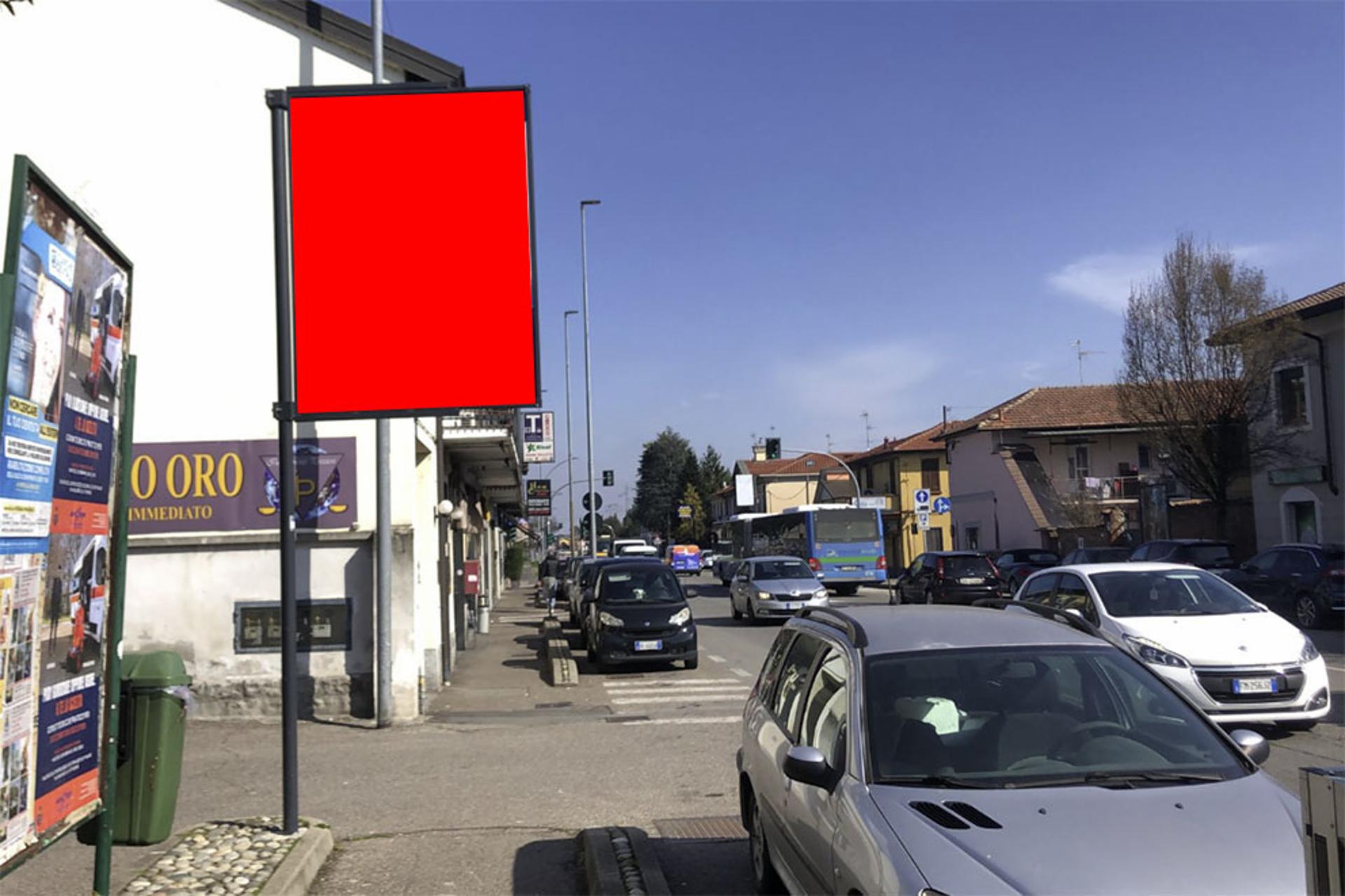 Impianto CARTELLONISTICA a Corbetta, in zona Bar Isola