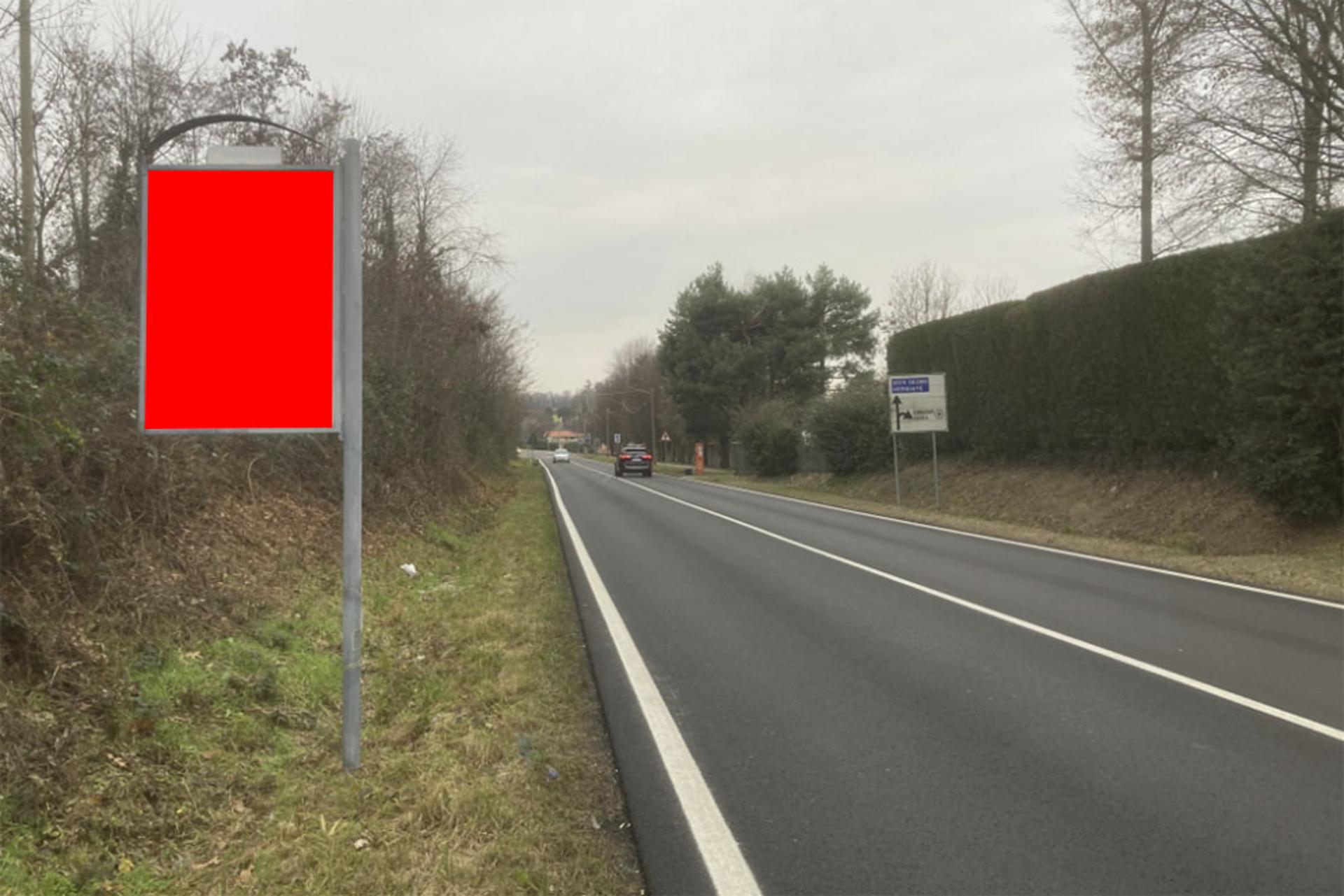 Impianto CARTELLONISTICA a Vergiate, in zona Morgan