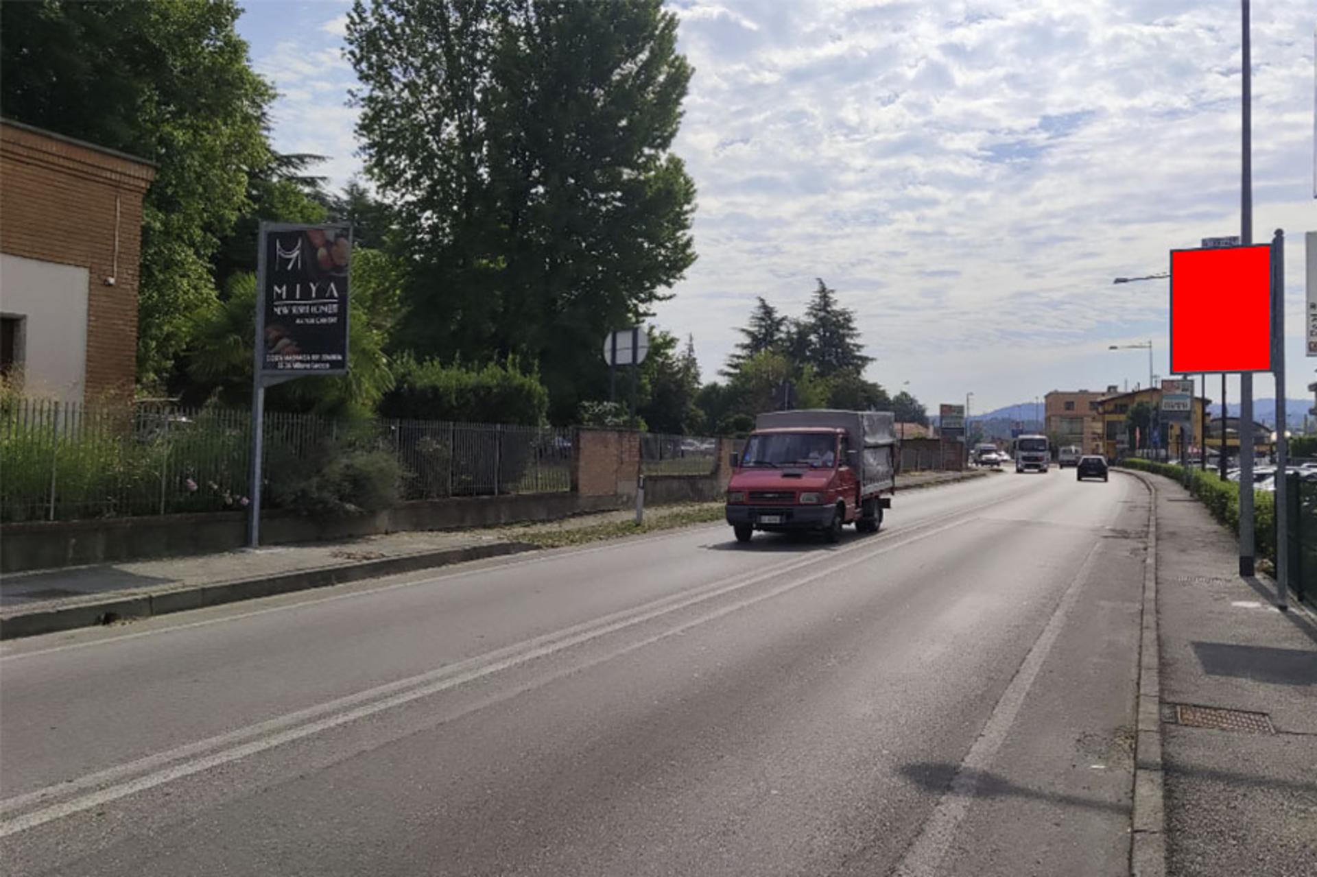 Impianto cartellonistica a Nibionno