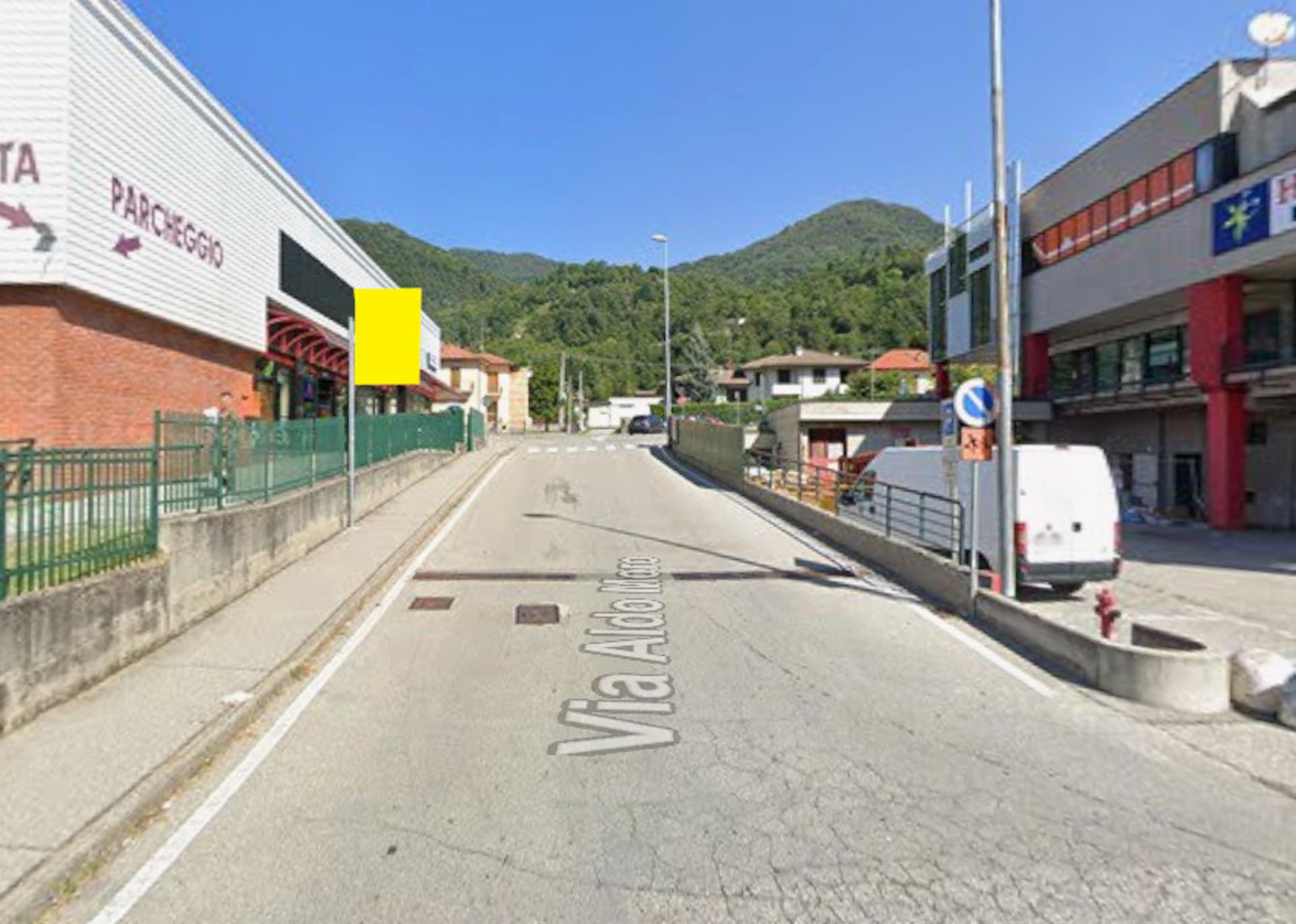 Impianto CARTELLONISTICA a Cuveglio, in zona Zogno