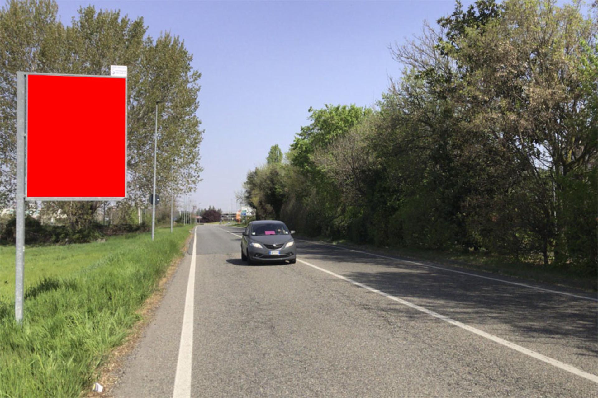 Impianto CARTELLONISTICA a Novara, in zona Coop